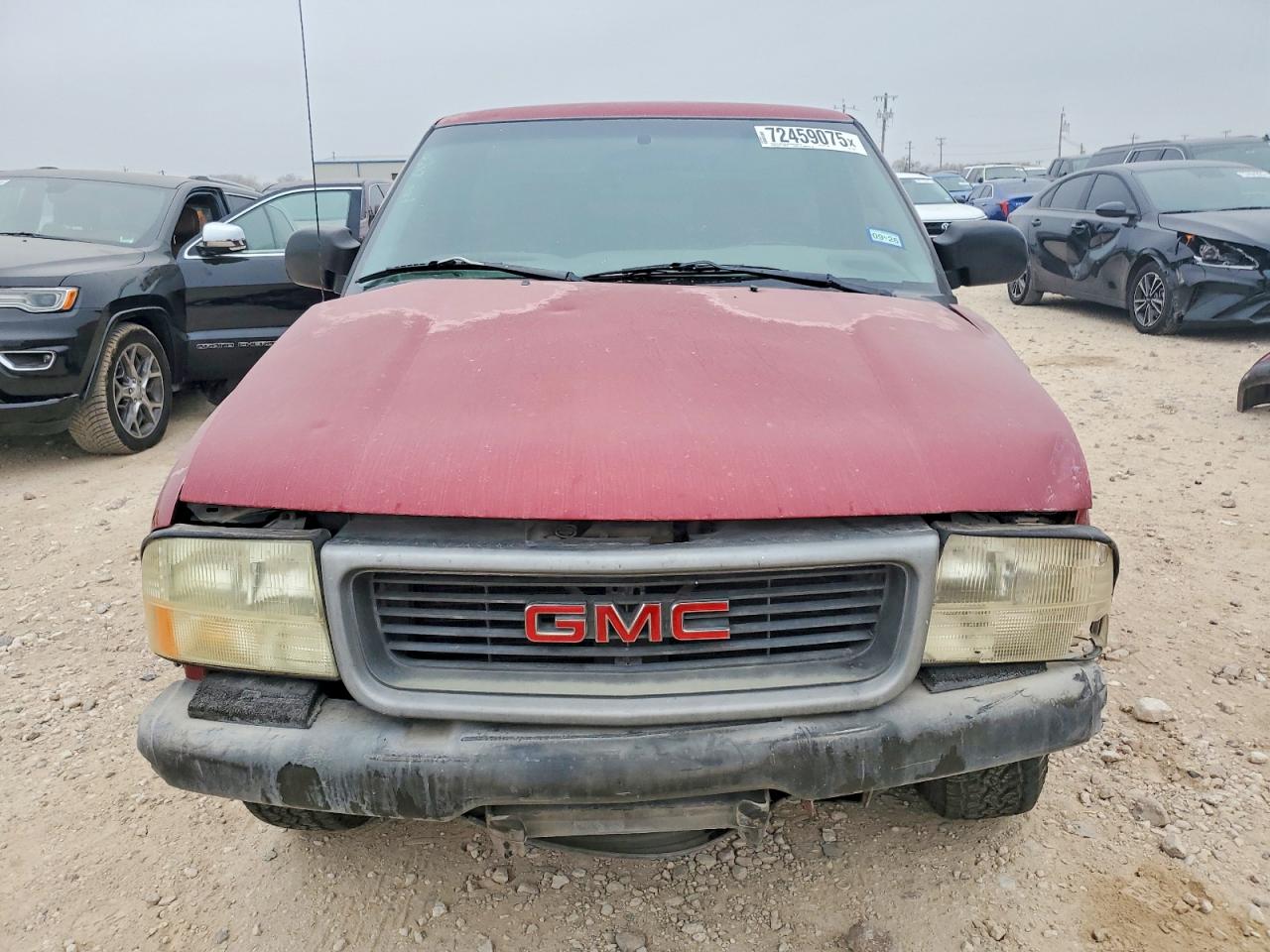 1999 Gmc Sonoma Maroon vin: 1GTCS14X3X8513906