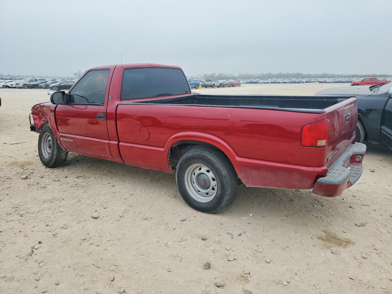 1999 Gmc Sonoma Maroon vin: 1GTCS14X3X8513906