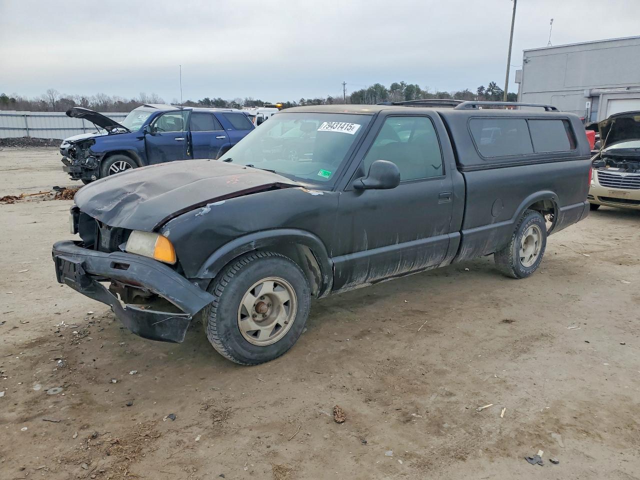 1996 Gmc Sonoma Черный vin: 1GTCS14X5TK521874