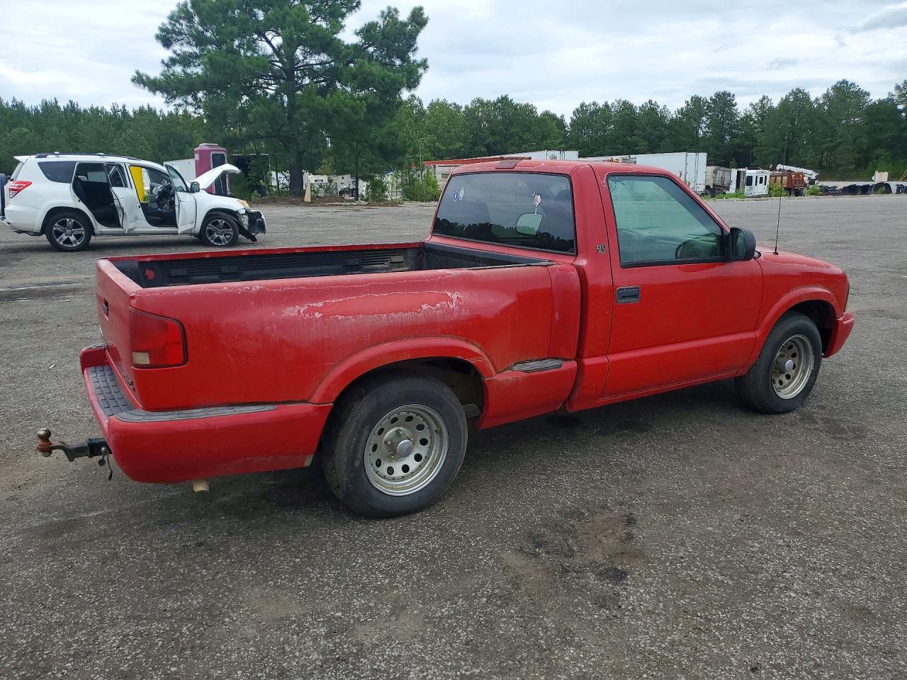 2003 Gmc Sonoma Красный vin: 1GTCS14X838122776