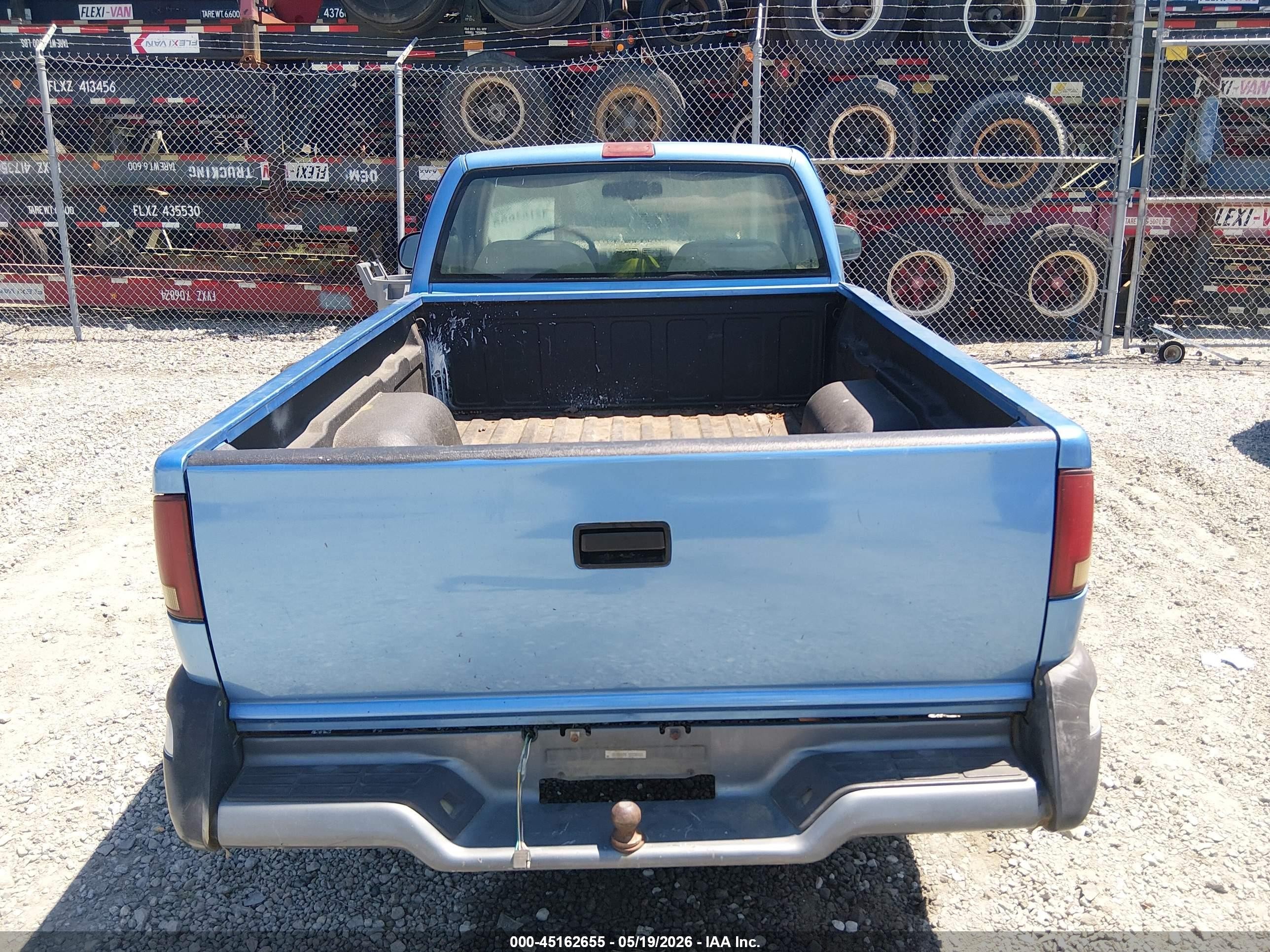 1997 Gmc Sonoma Sls Wideside Blue vin: 1GTCS14X9V8501756