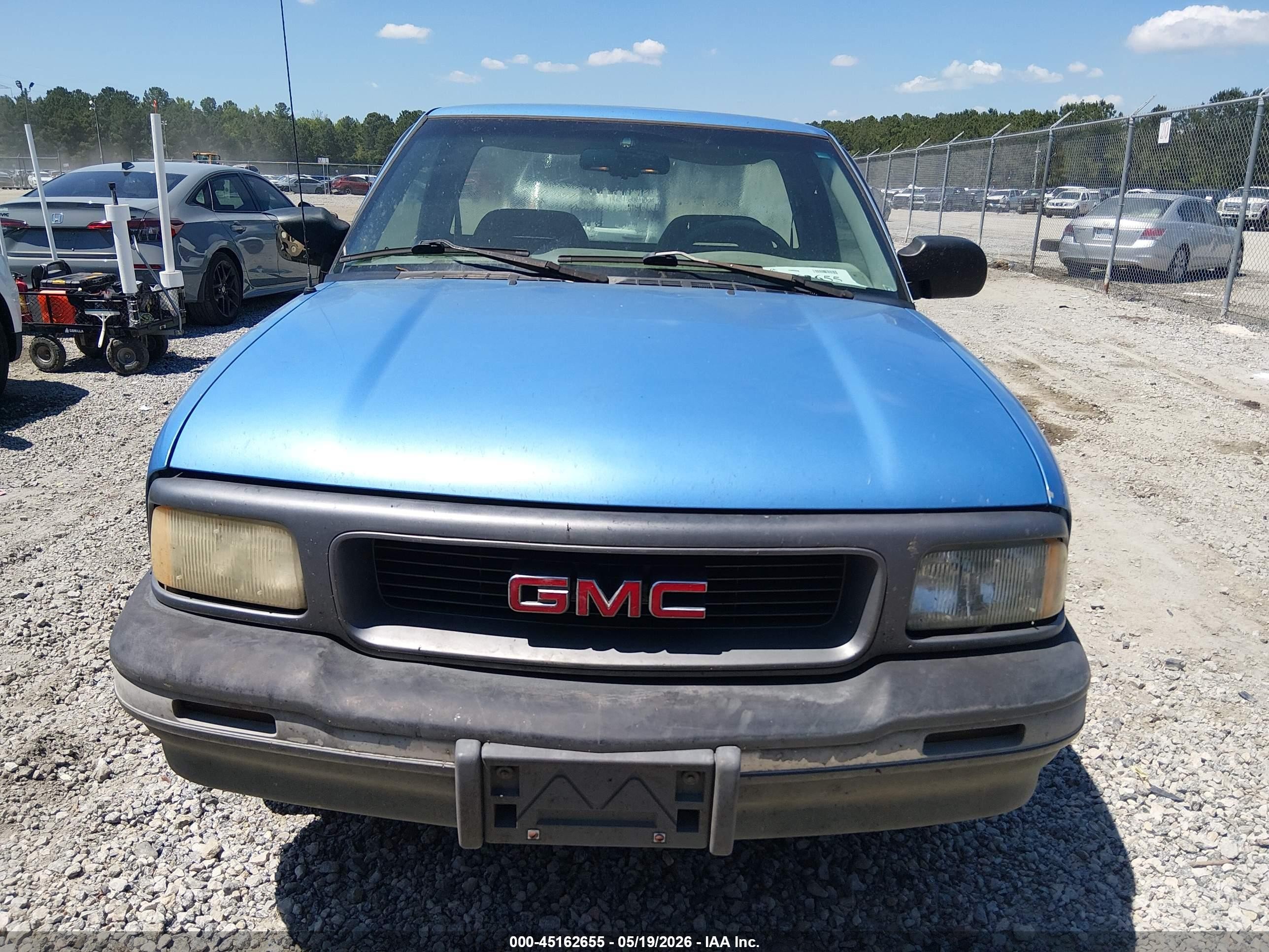 1997 Gmc Sonoma Sls Wideside Blue vin: 1GTCS14X9V8501756