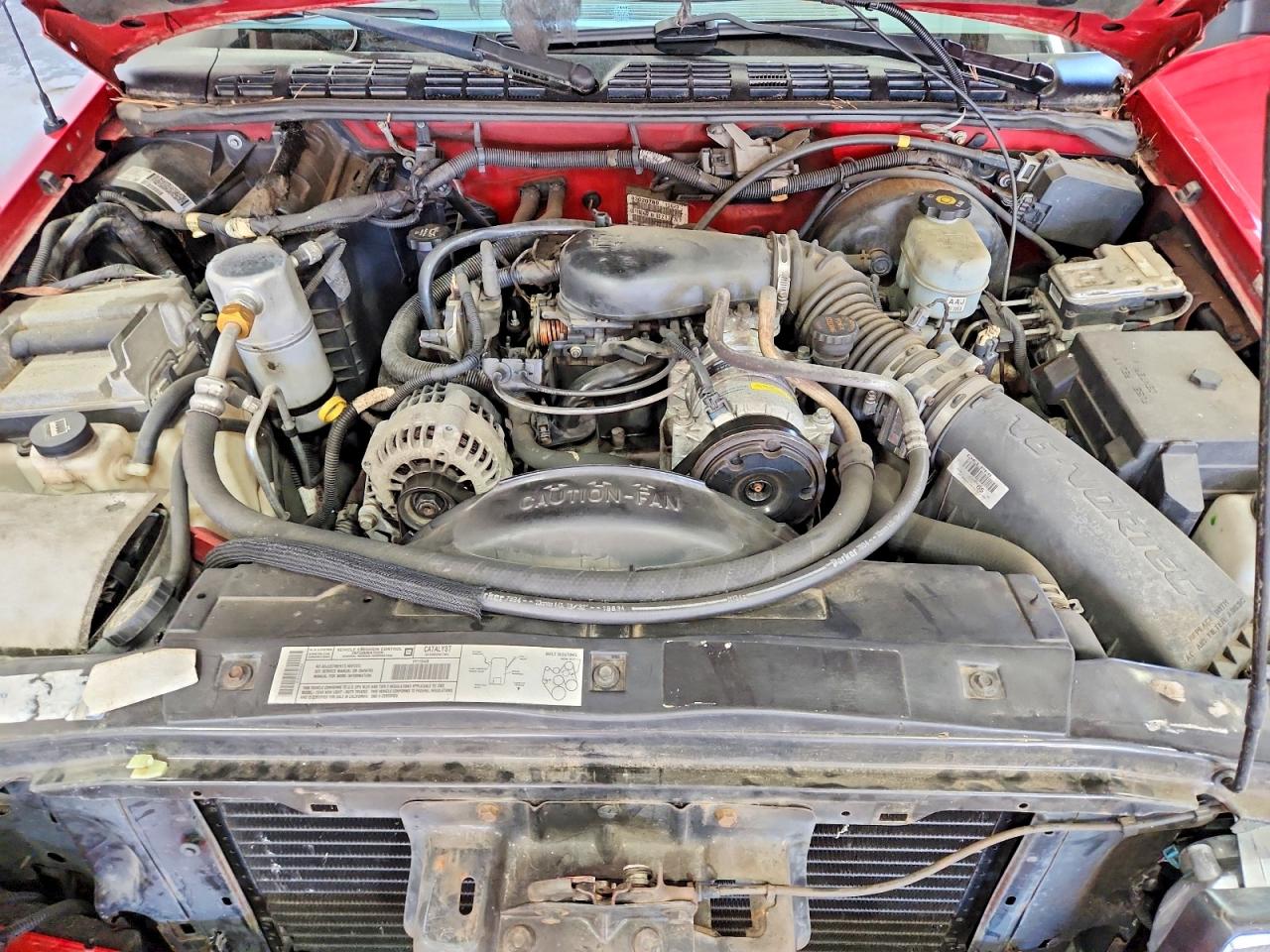 2003 Gmc Sonoma Красный vin: 1GTCS14XX38280066