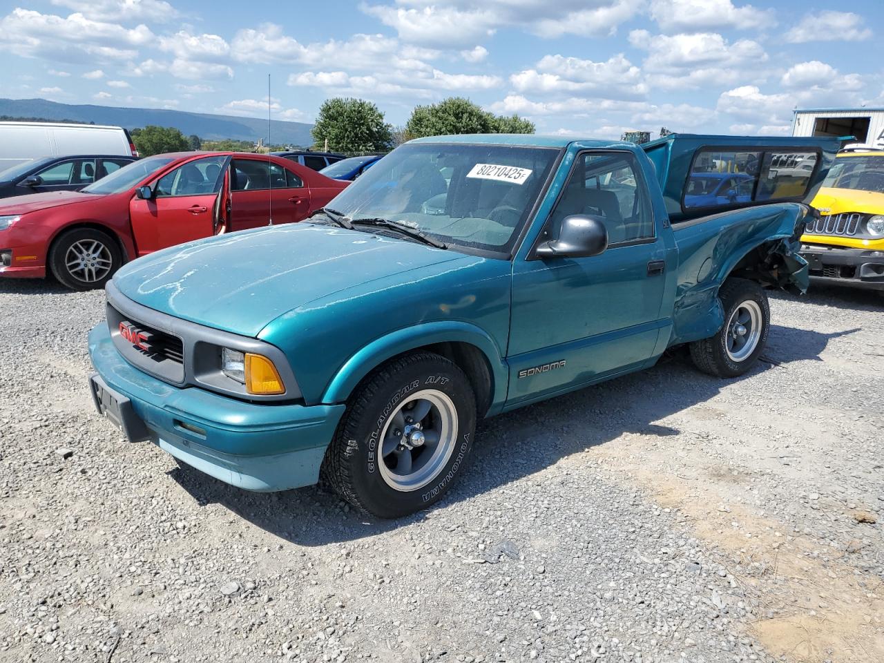 1994 Gmc Sonoma Green vin: 1GTCS14Z1RK525835