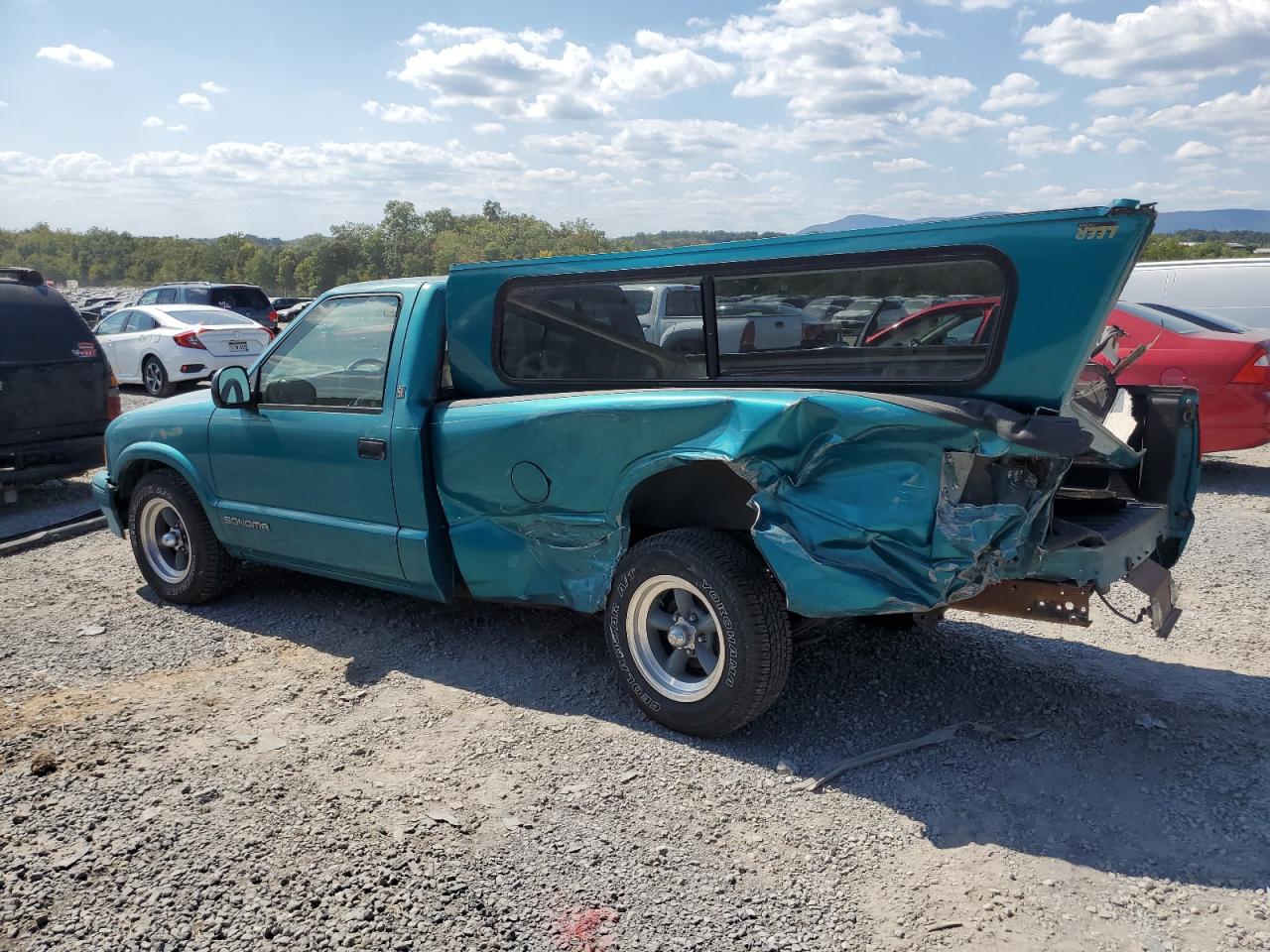 1994 Gmc Sonoma Green vin: 1GTCS14Z1RK525835