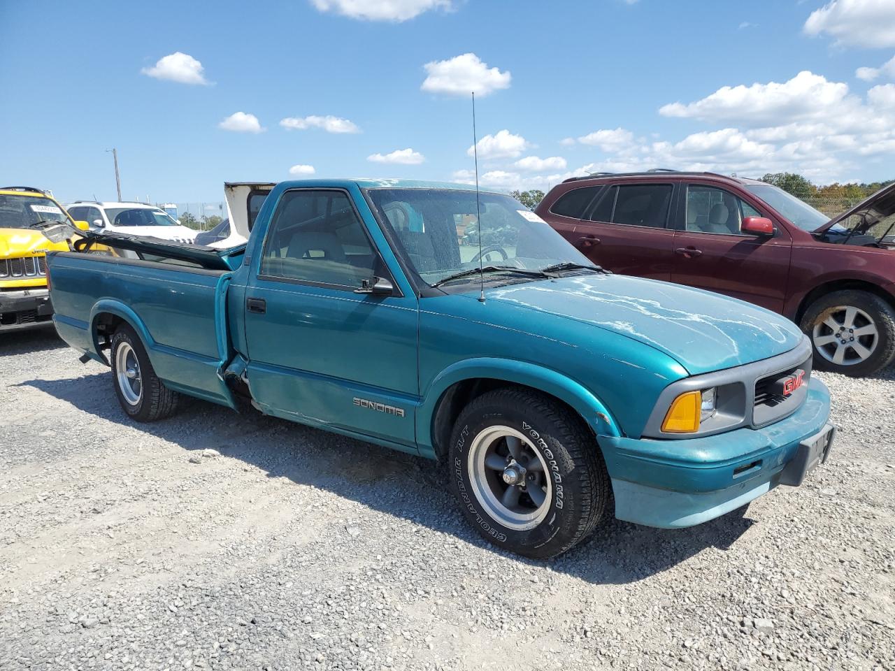 1994 Gmc Sonoma Green vin: 1GTCS14Z1RK525835