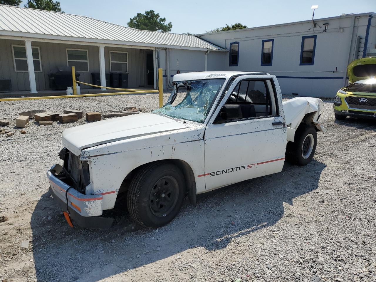 1991 Gmc Sonoma White vin: 1GTCS14Z2M8510699