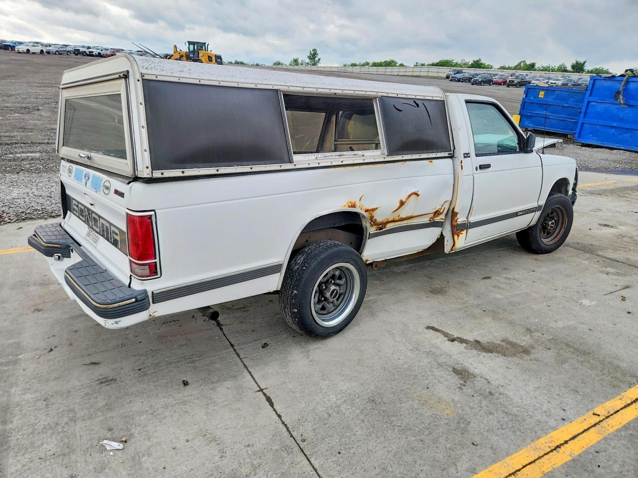 1991 Gmc Sonoma White vin: 1GTCS14Z5M8545690