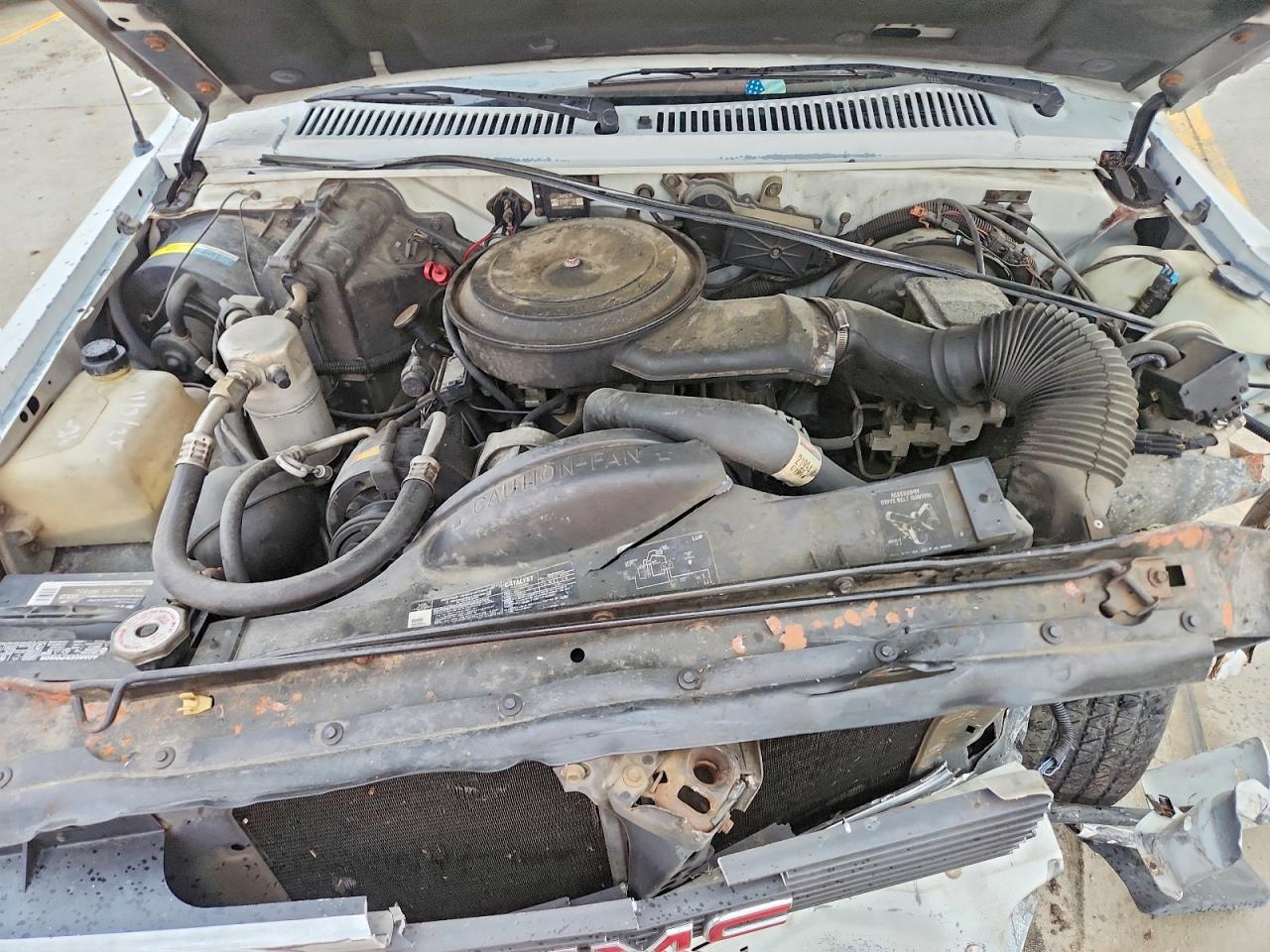 1991 Gmc Sonoma White vin: 1GTCS14Z5M8545690