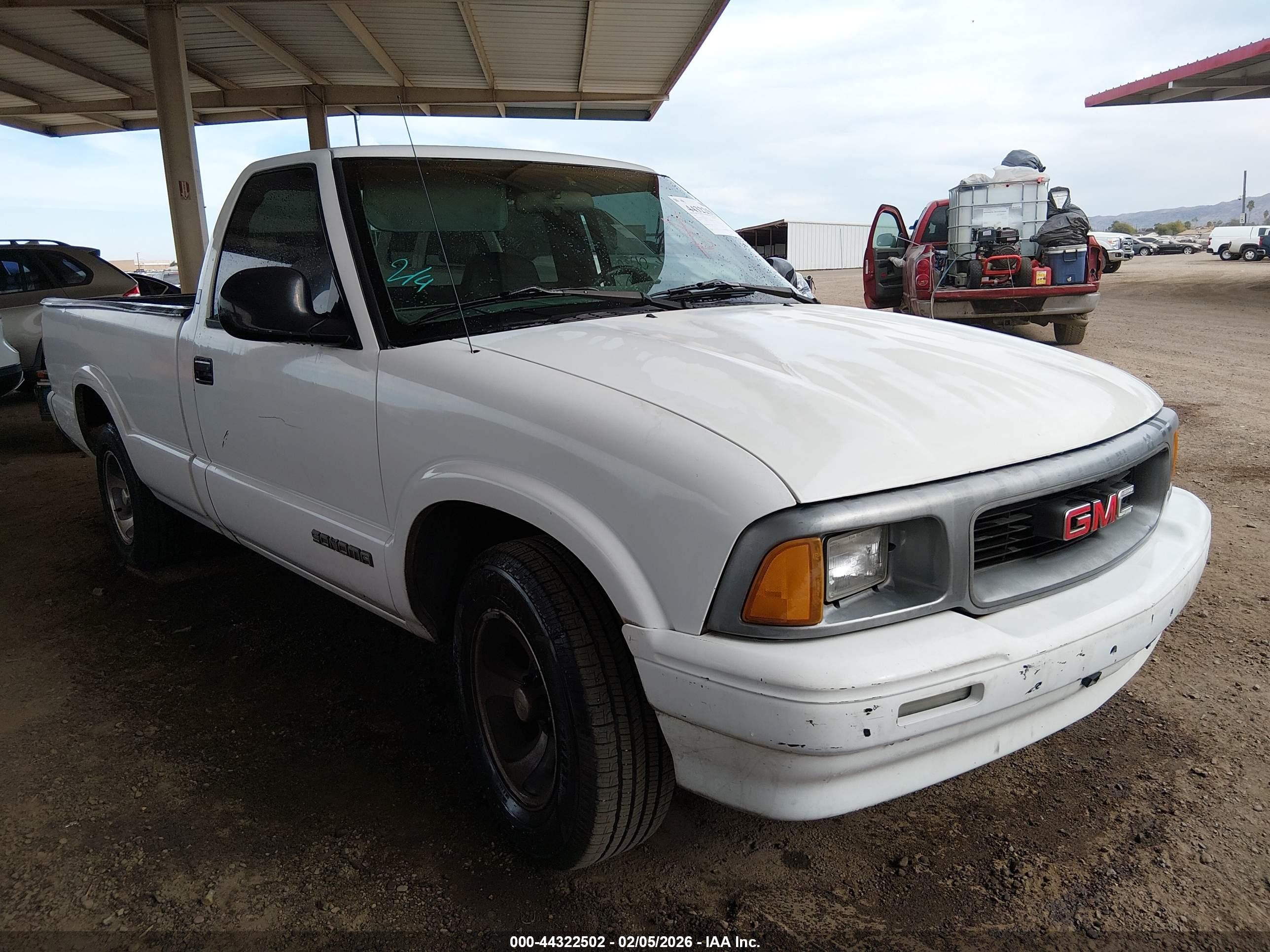 1994 Gmc Sonoma   White vin: 1GTCS14Z5R8528783