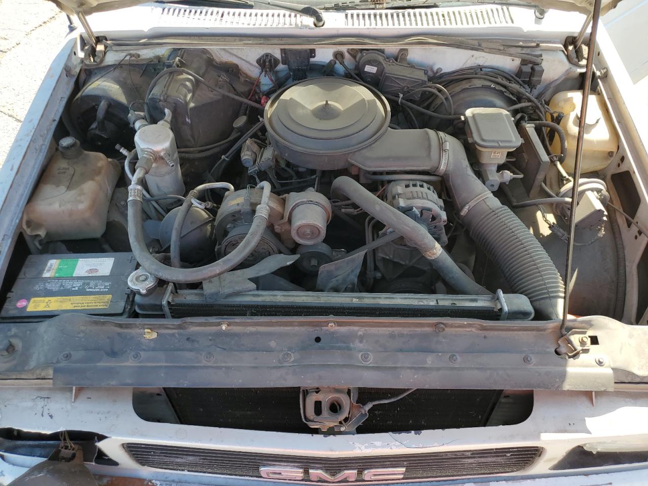 1991 Gmc Sonoma Серебряный vin: 1GTCS14Z9M8524728