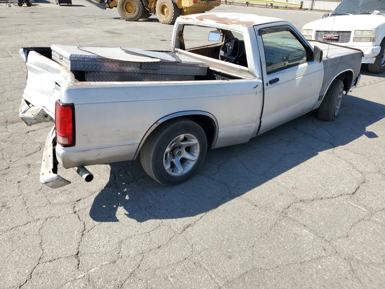 1991 Gmc Sonoma Серебряный vin: 1GTCS14Z9M8524728