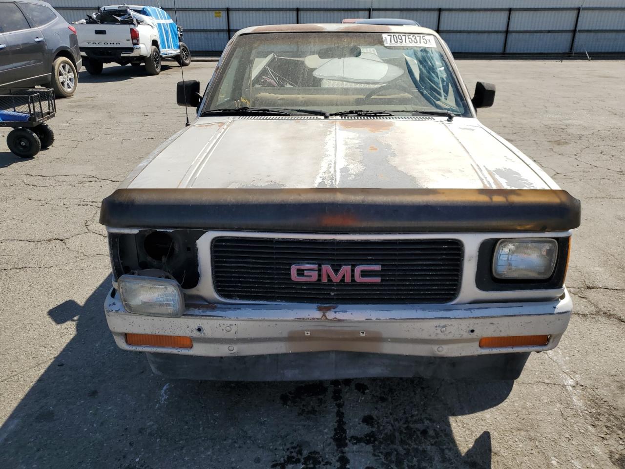 1991 Gmc Sonoma Серебряный vin: 1GTCS14Z9M8524728