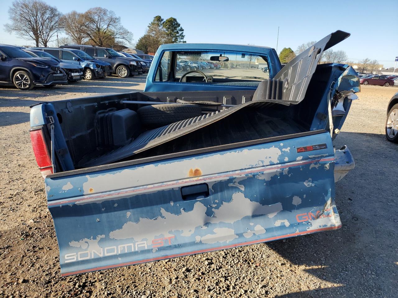 1991 Gmc Sonoma Синий vin: 1GTCS14ZXM8527394