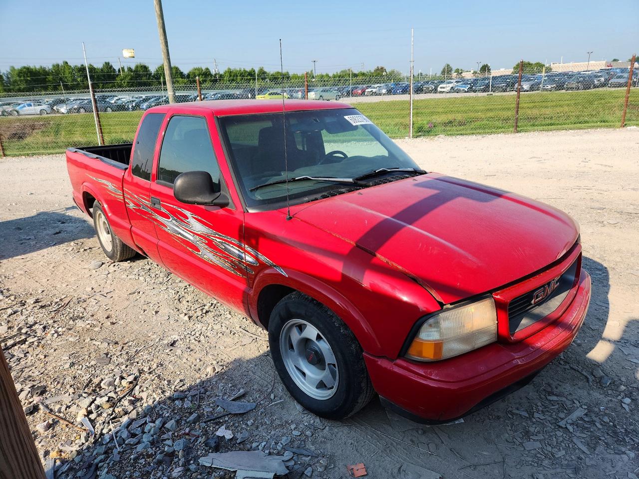1998 Gmc Sonoma Красный vin: 1GTCS1940W8523709