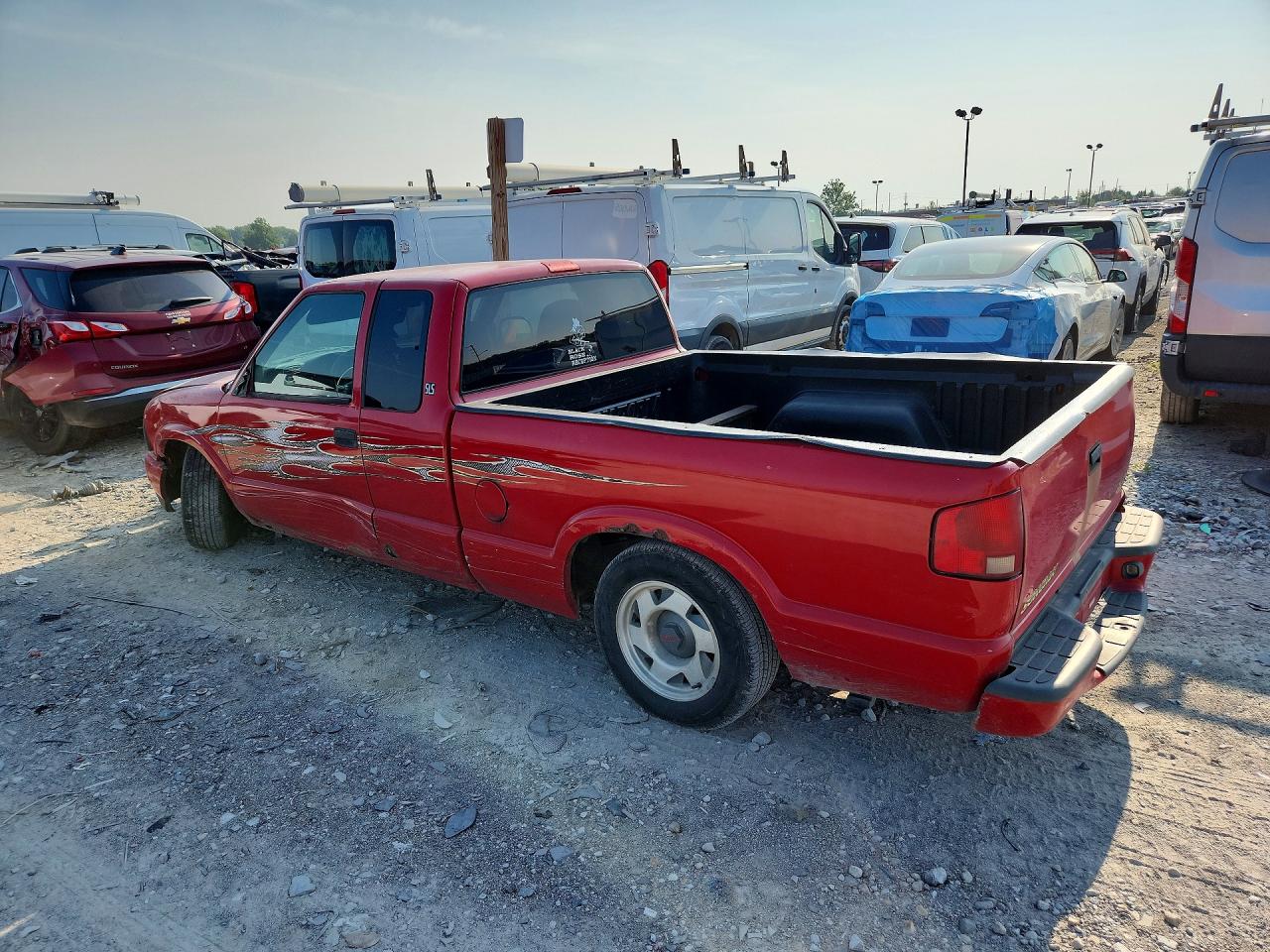 1998 Gmc Sonoma Красный vin: 1GTCS1940W8523709
