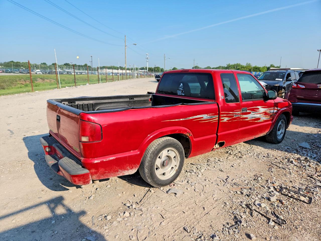 1998 Gmc Sonoma Красный vin: 1GTCS1940W8523709