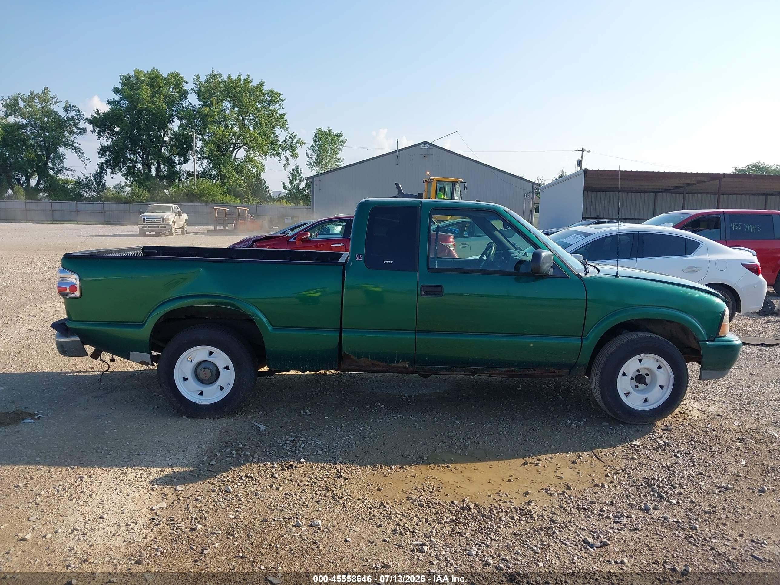 2000 Gmc Sonoma Sls Green vin: 1GTCS1941Y8105887