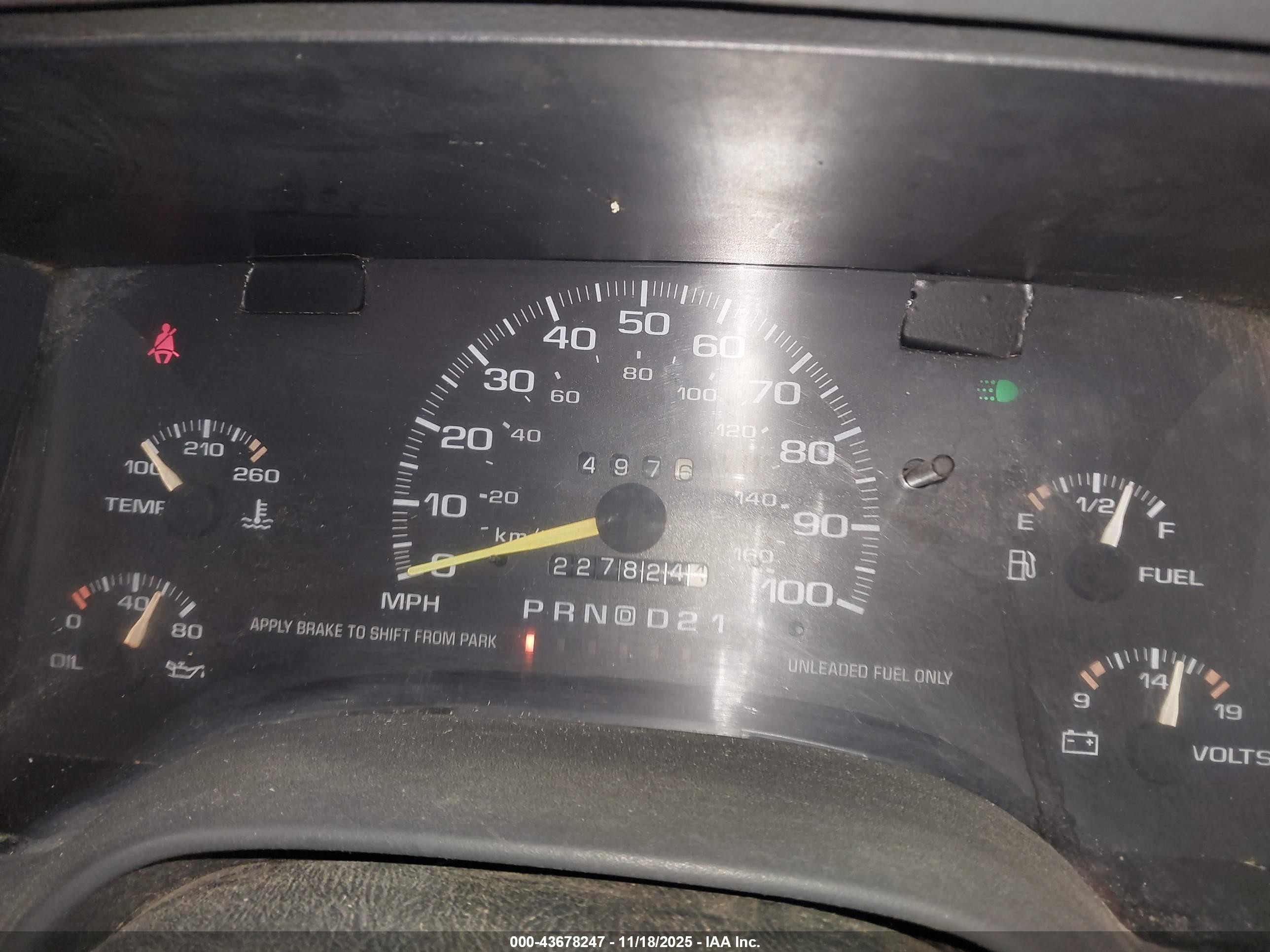 1996 Gmc Sonoma   Blue vin: 1GTCS1942T8512383