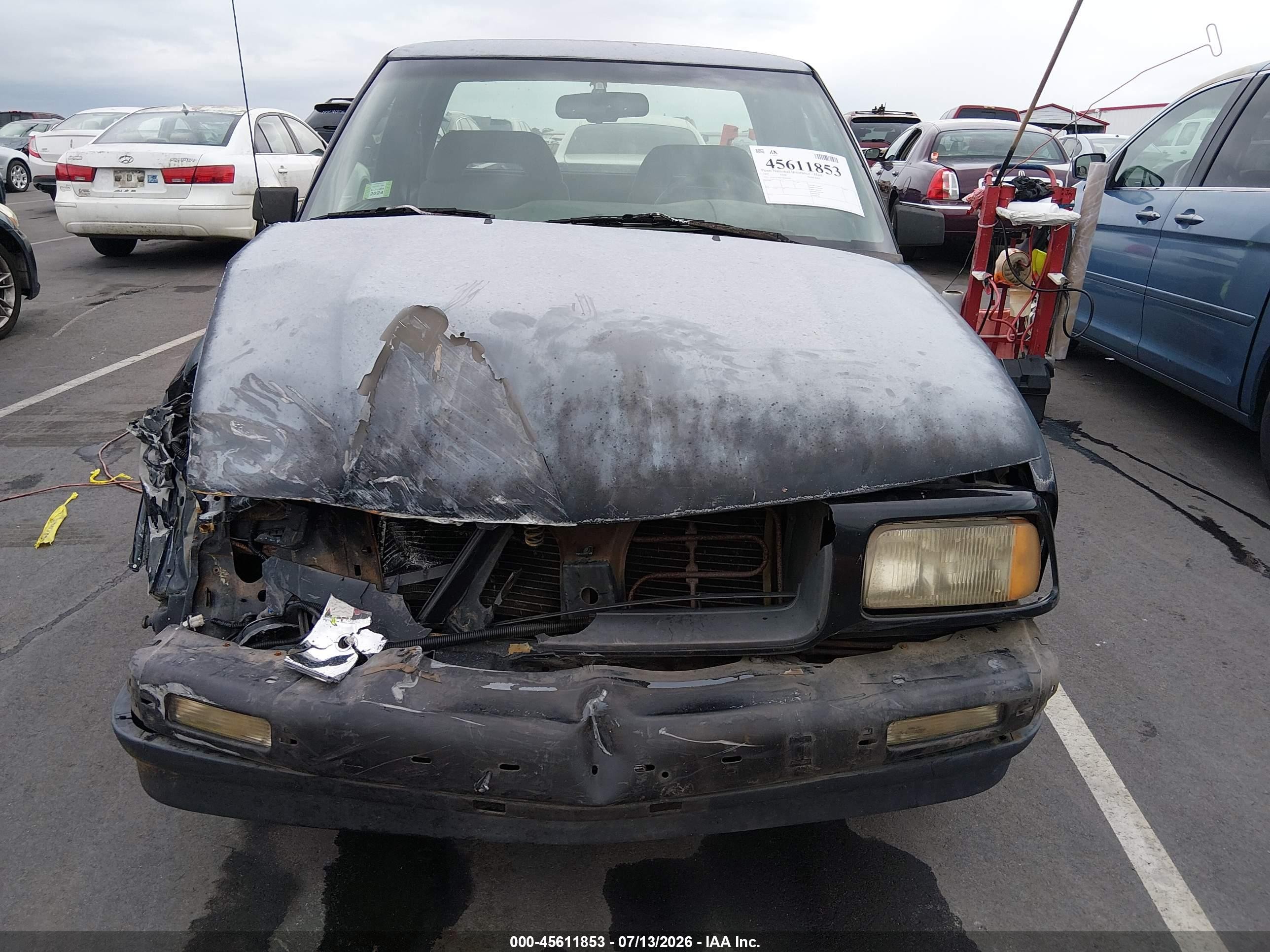 1997 Gmc Sonoma Sls Черный vin: 1GTCS1942V8504559