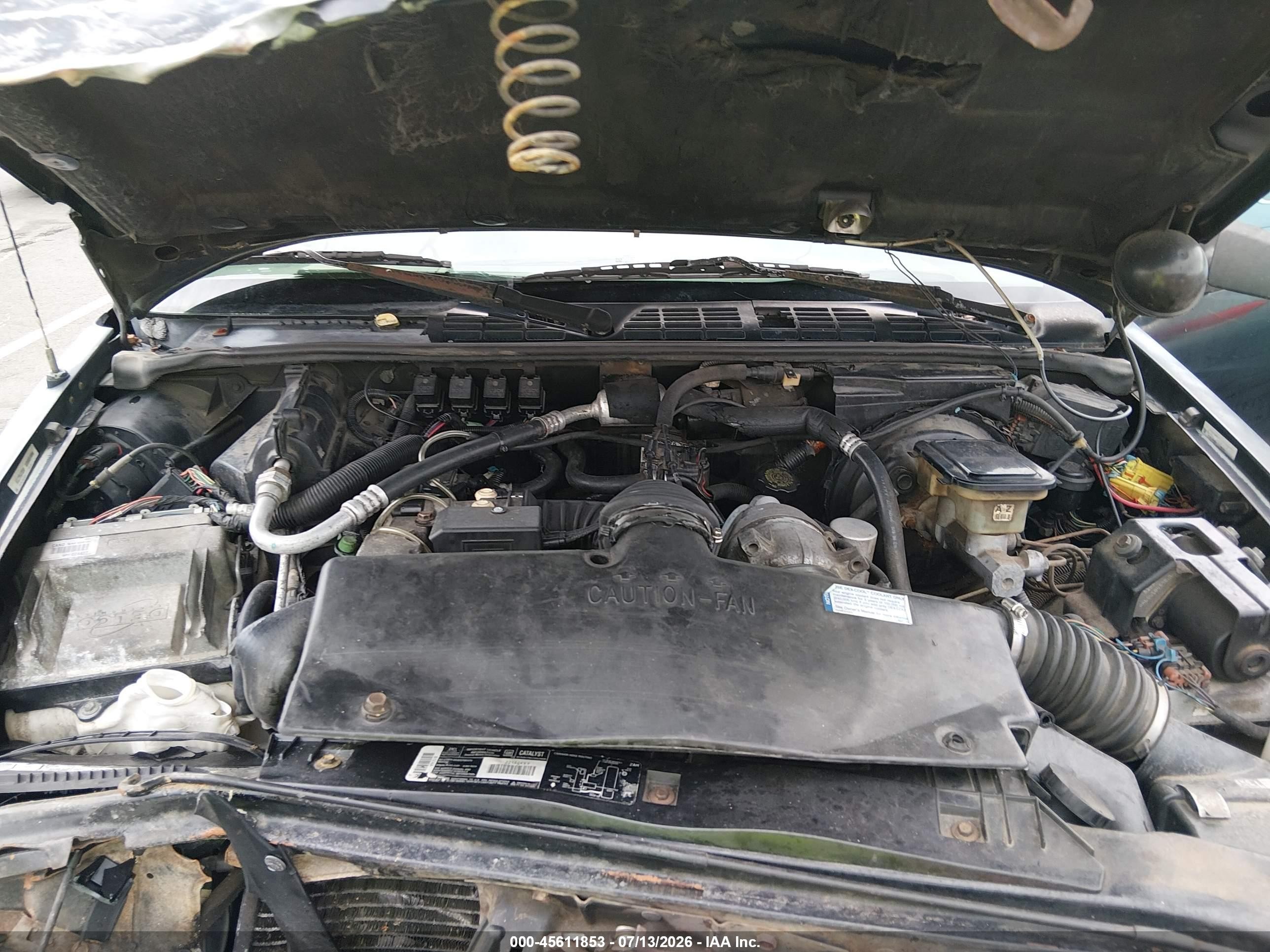 1997 Gmc Sonoma Sls Черный vin: 1GTCS1942V8504559