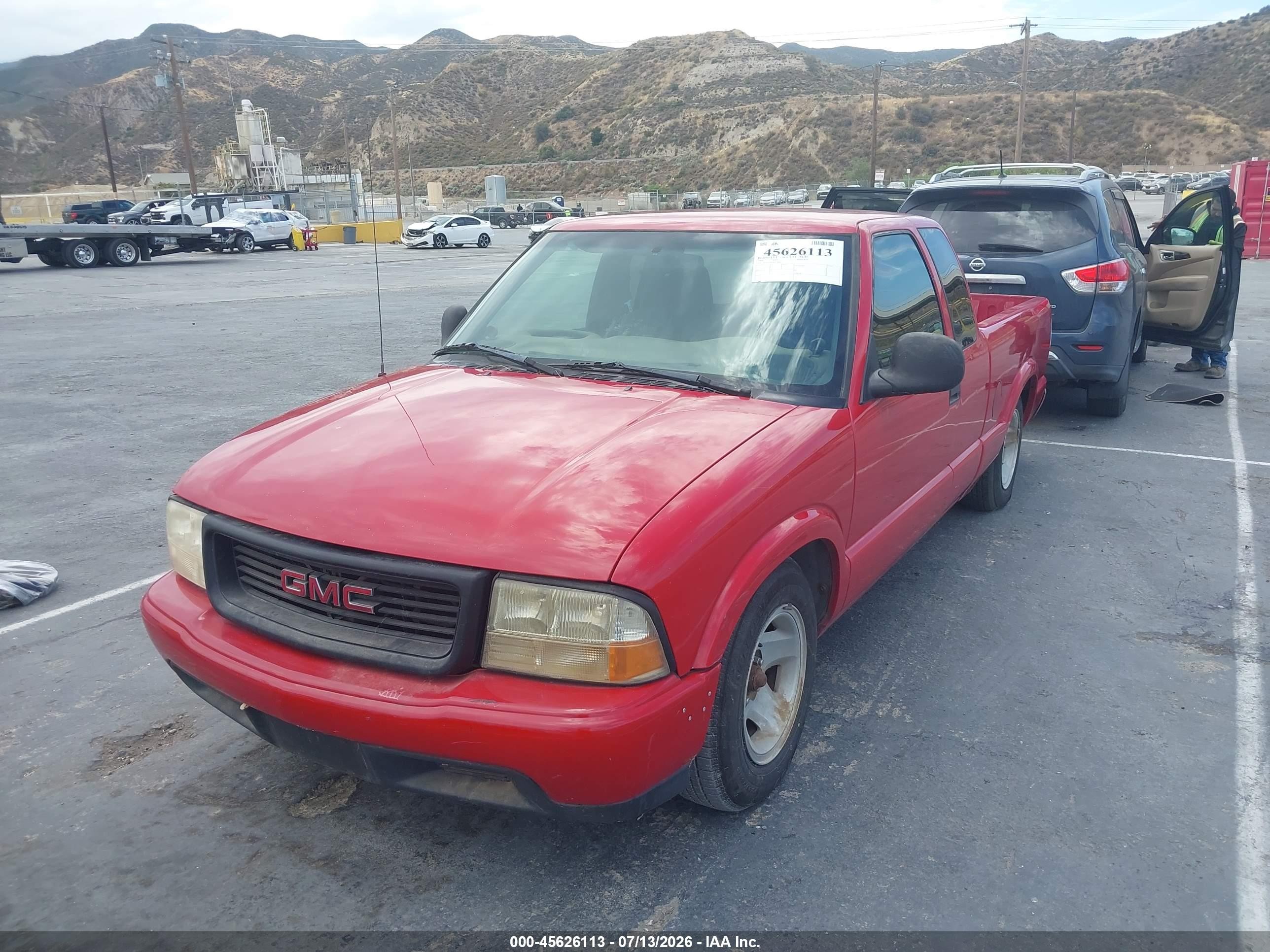1998 Gmc Sonoma Sls White vin: 1GTCS1949W8536667