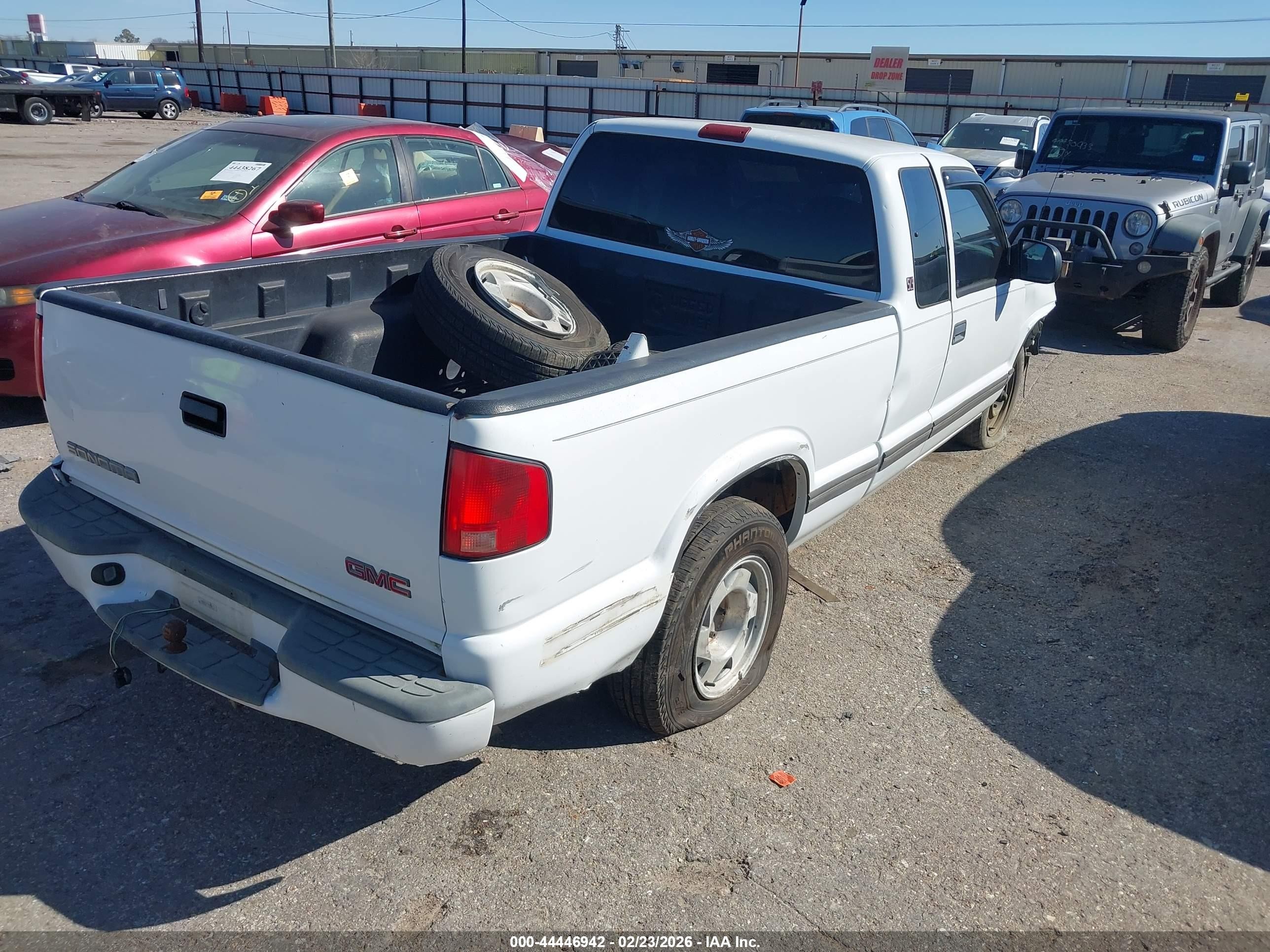 1999 Gmc Sonoma Sls White vin: 1GTCS1949X8501855