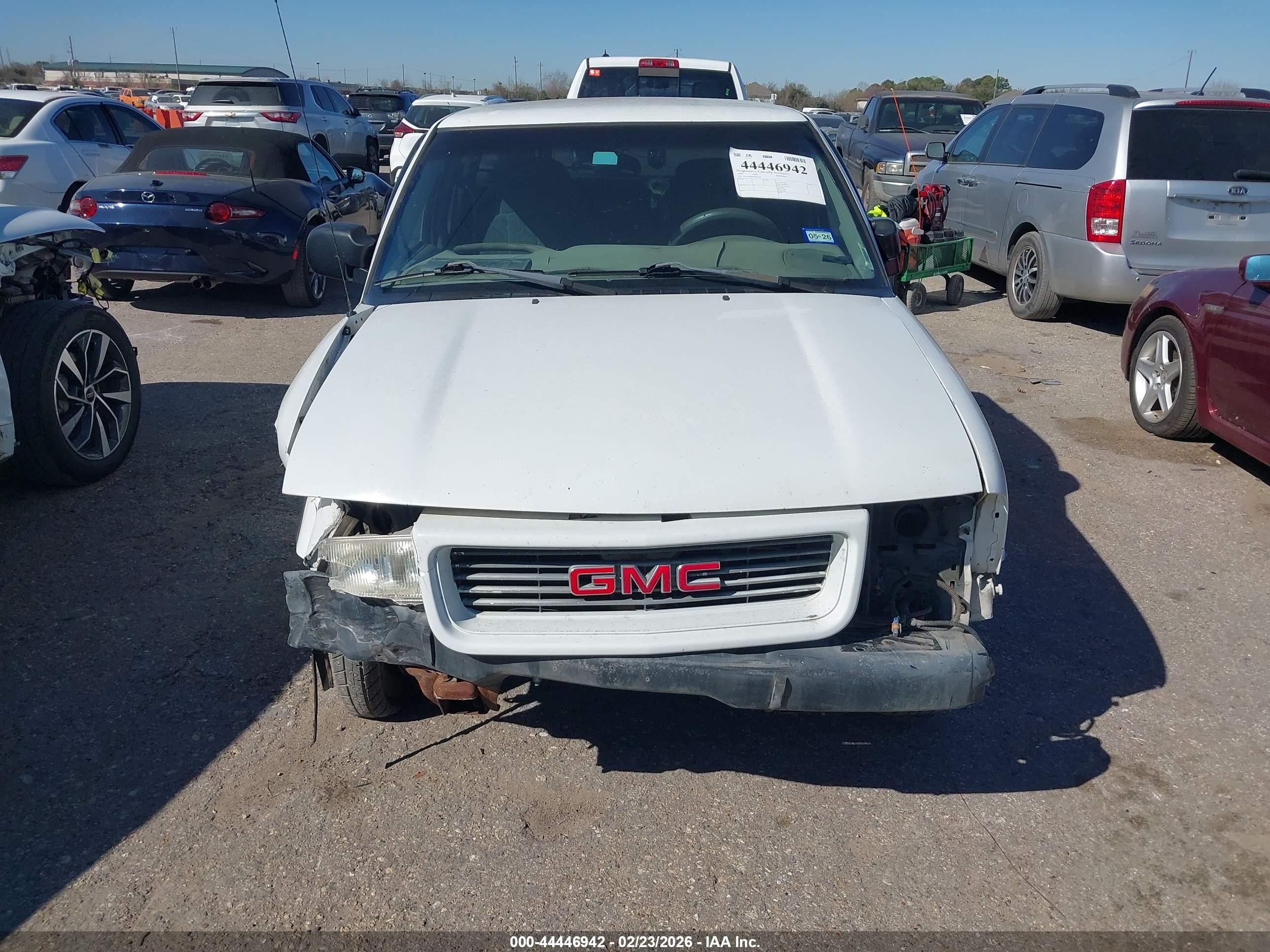 1999 Gmc Sonoma Sls White vin: 1GTCS1949X8501855