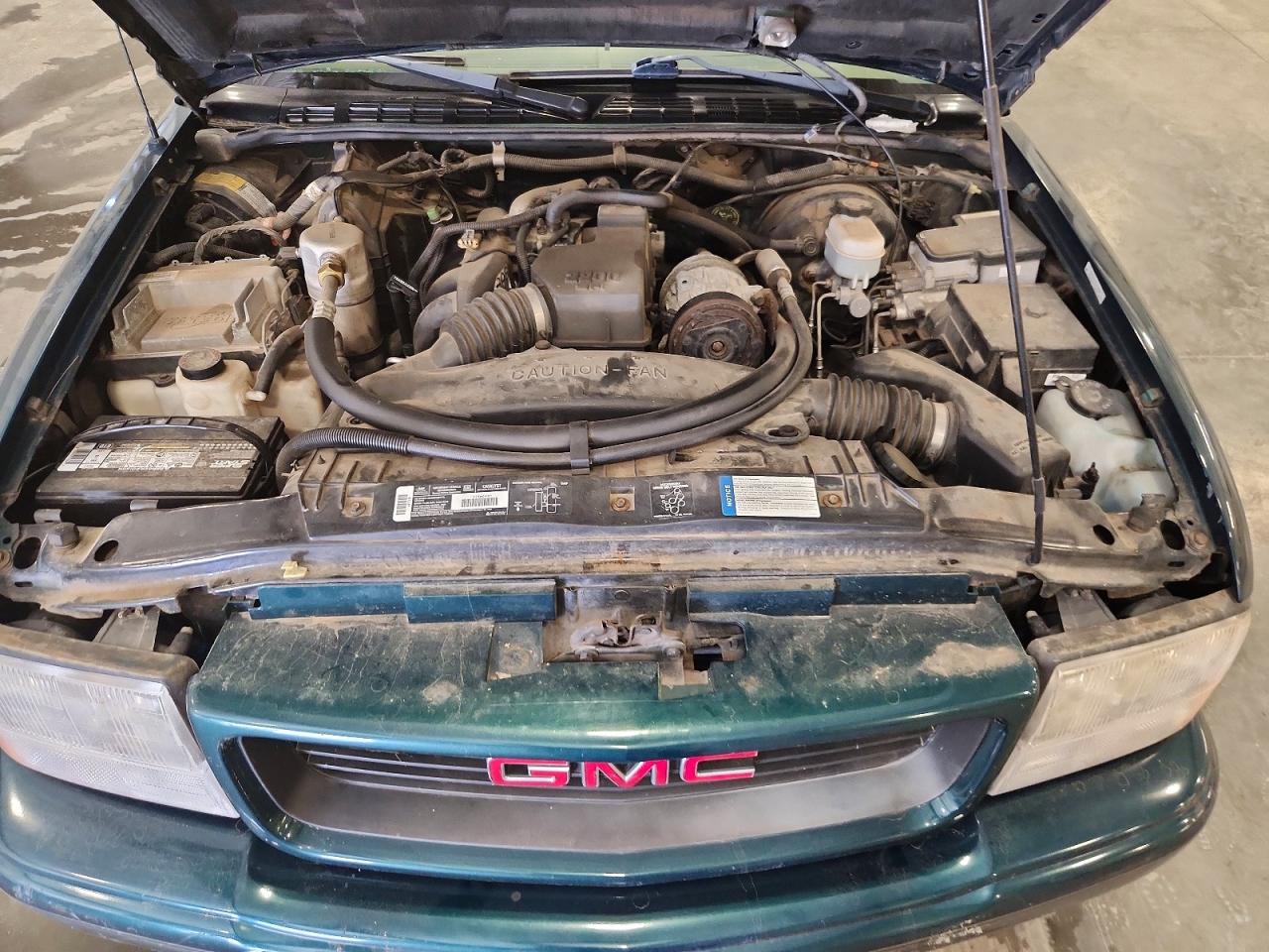 1998 Gmc Sonoma Teal vin: 1GTCS194XW8513205