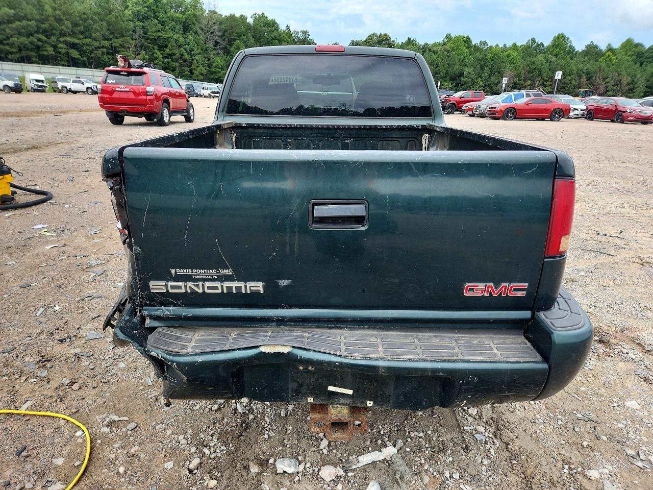 2001 Gmc Sonoma Green vin: 1GTCS195618242399