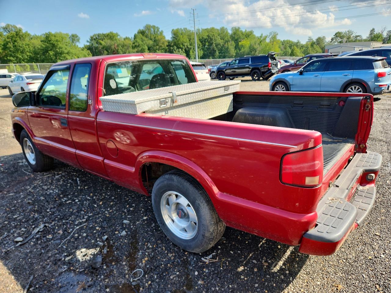 2000 Gmc Sonoma Maroon vin: 1GTCS1958Y8286284