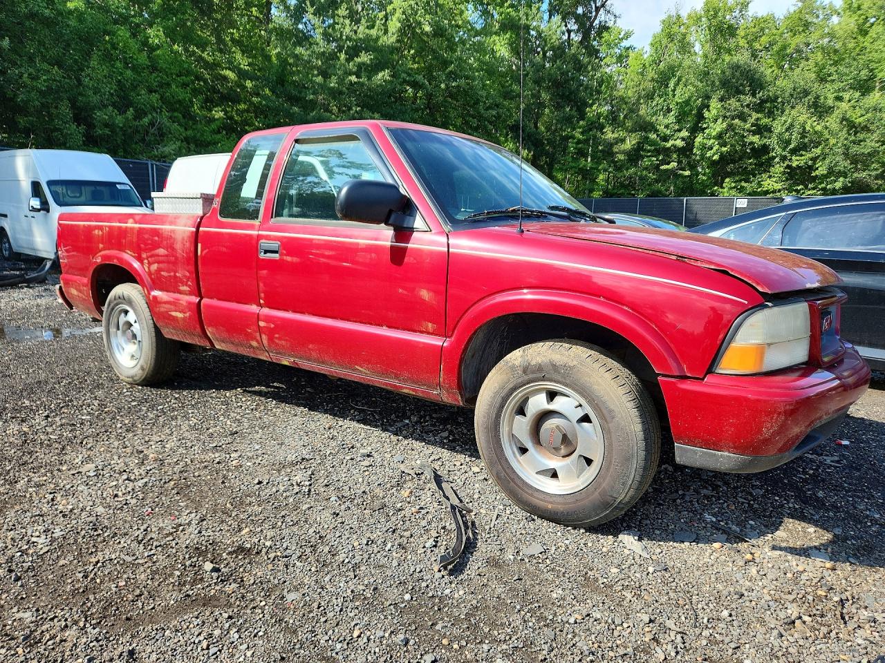 2000 Gmc Sonoma Maroon vin: 1GTCS1958Y8286284