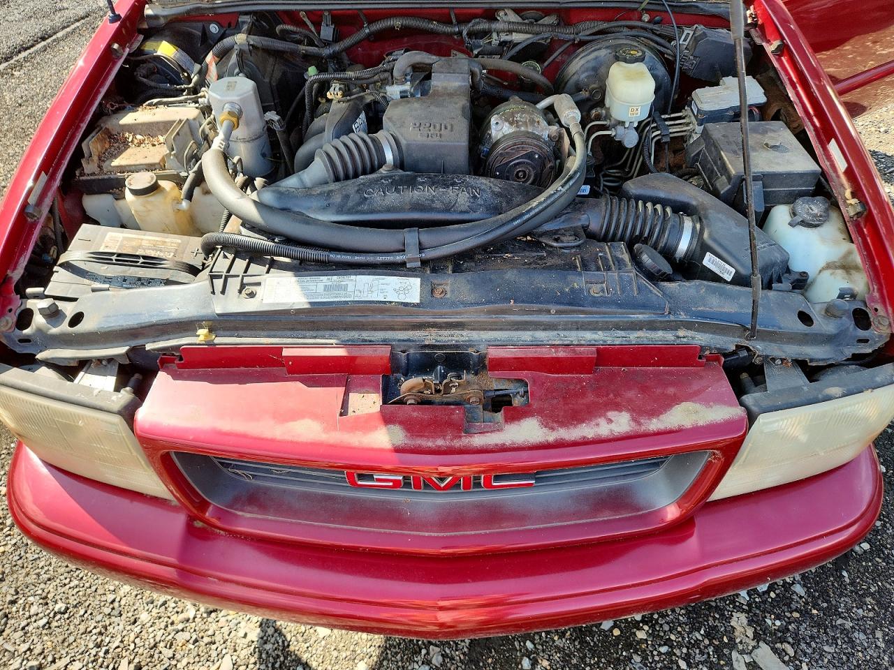 2000 Gmc Sonoma Maroon vin: 1GTCS1958Y8286284