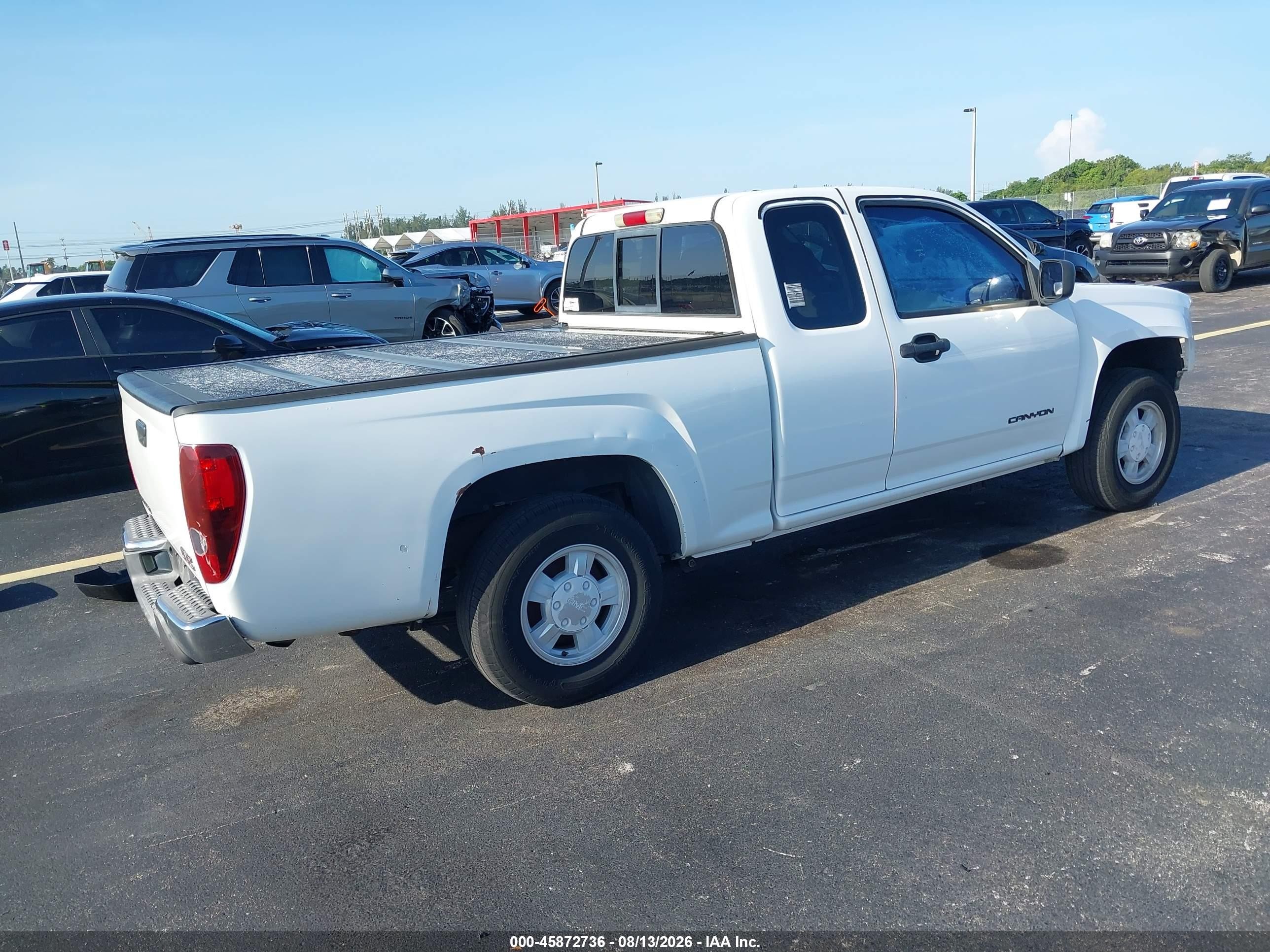 2004 Gmc Canyon Sl White vin: 1GTCS196248178469
