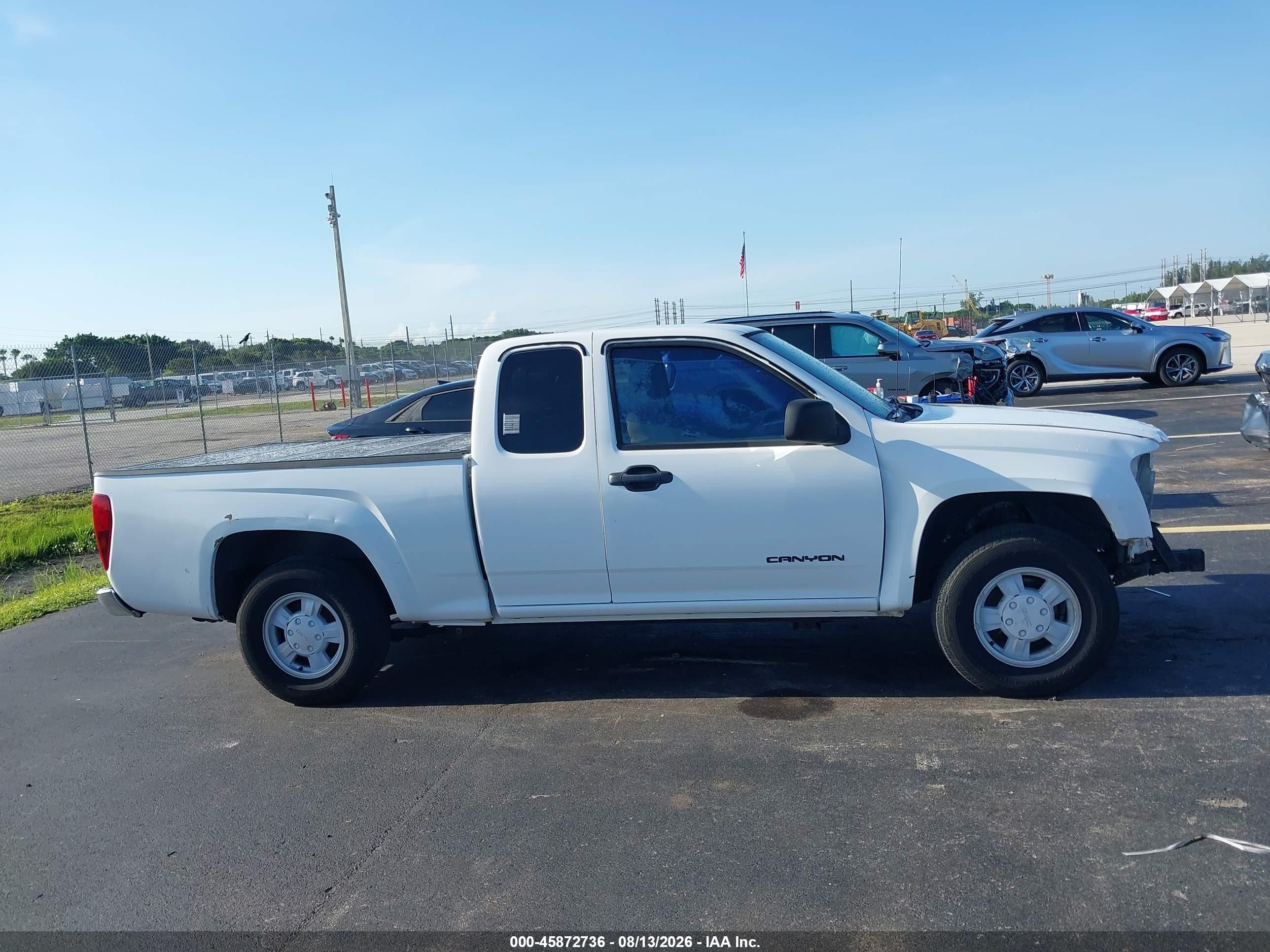 2004 Gmc Canyon Sl White vin: 1GTCS196248178469