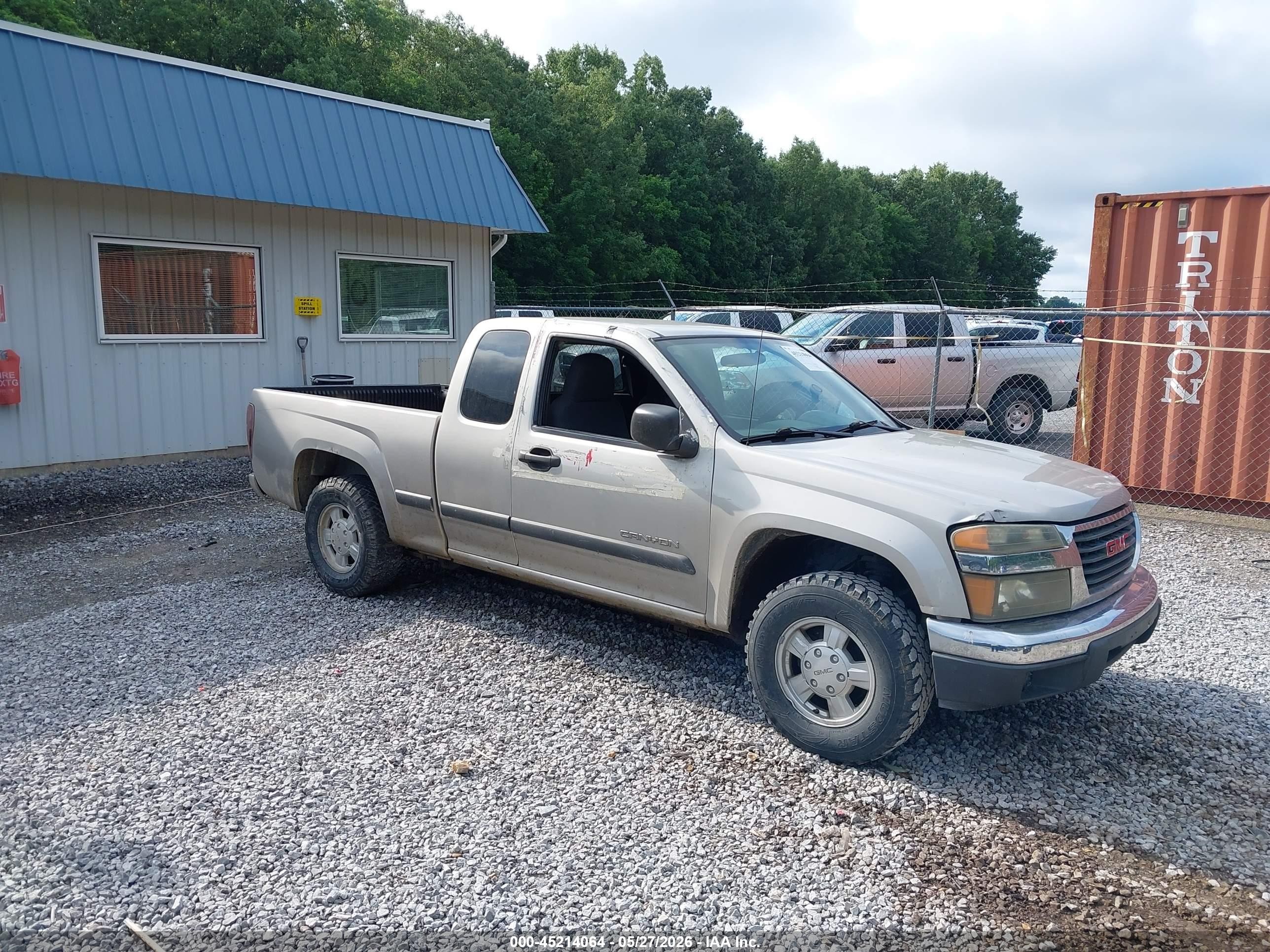 2004 Gmc Canyon Sle Желто-коричневый vin: 1GTCS196548101112