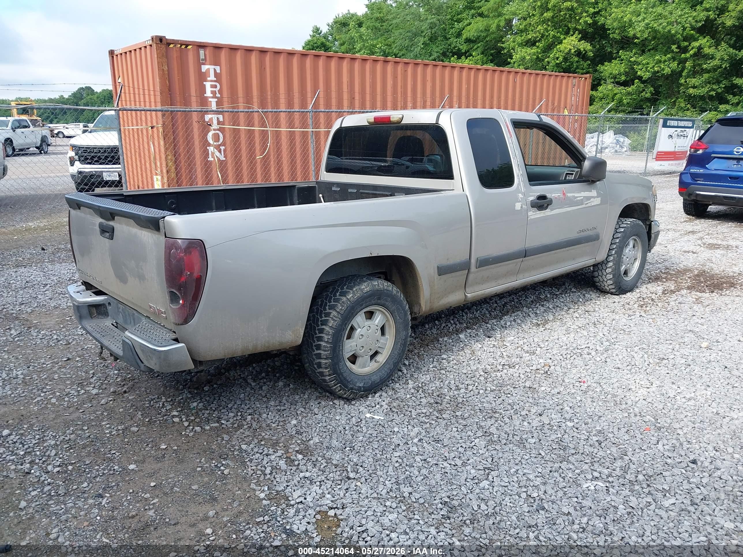 2004 Gmc Canyon Sle Tan vin: 1GTCS196548101112