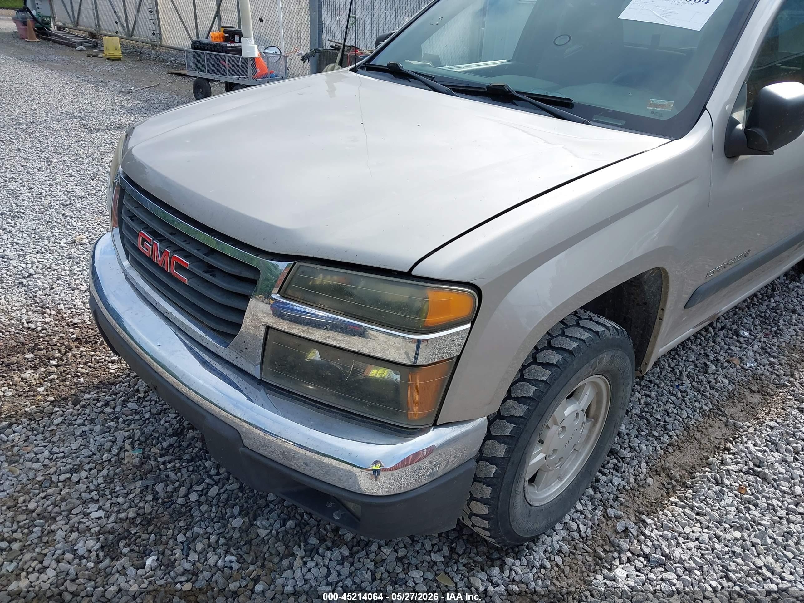 2004 Gmc Canyon Sle Tan vin: 1GTCS196548101112
