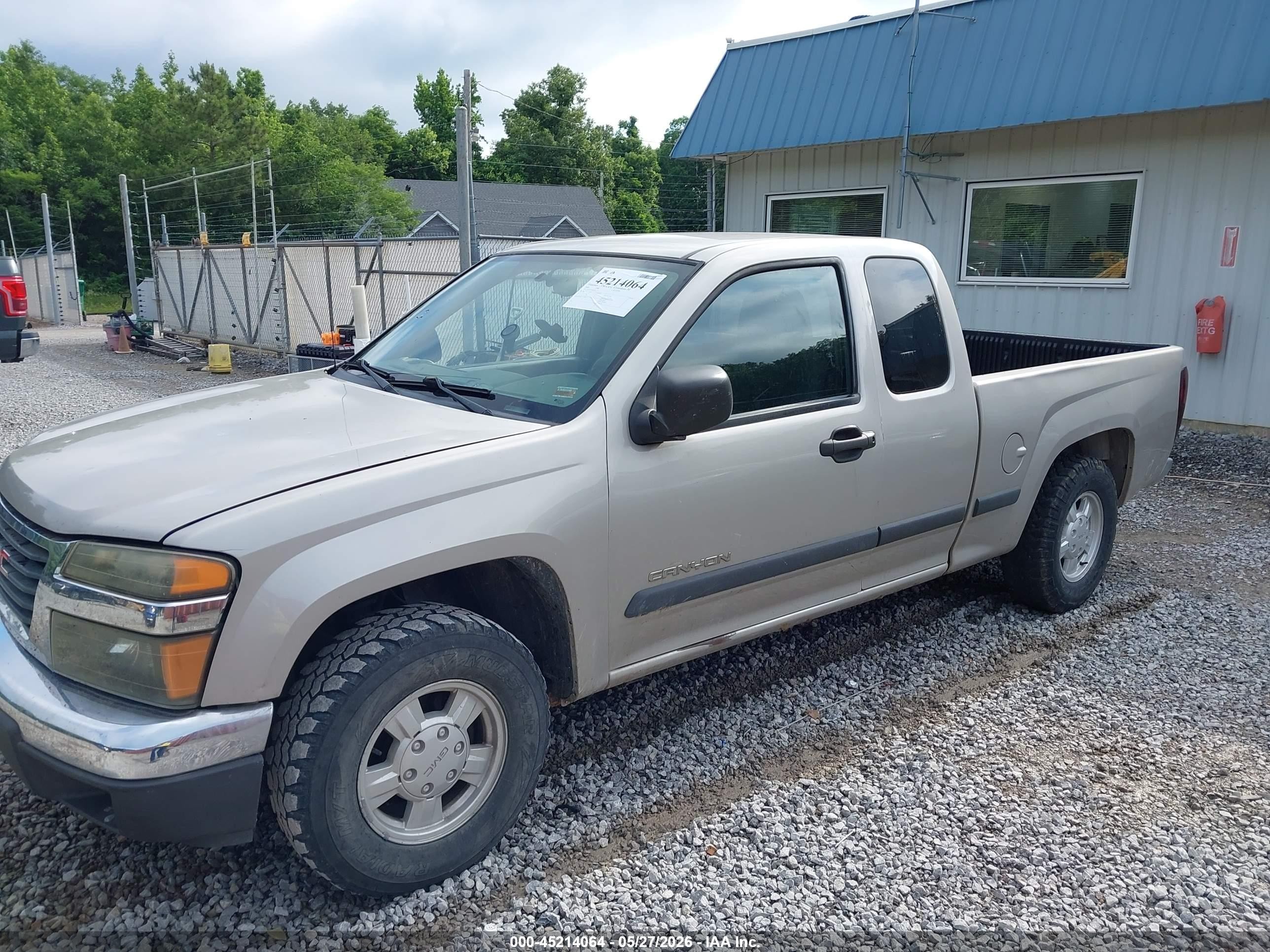 2004 Gmc Canyon Sle Tan vin: 1GTCS196548101112