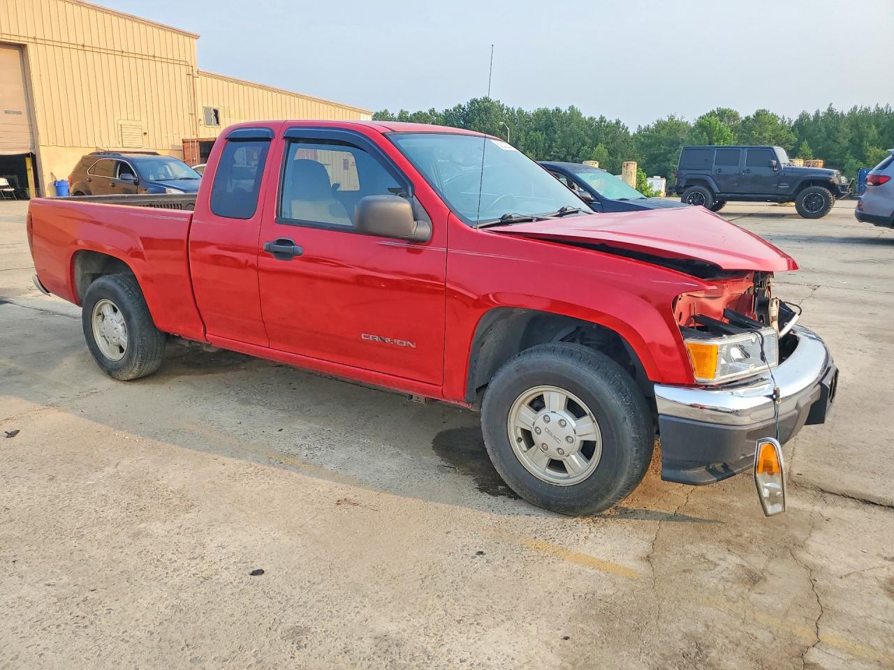 2004 Gmc Canyon Red vin: 1GTCS196548103555