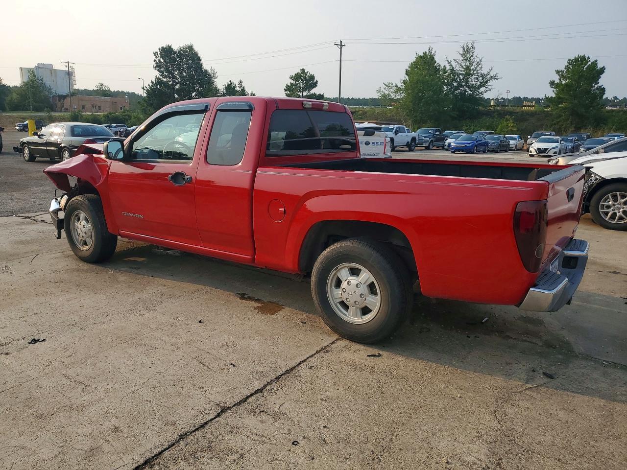 2004 Gmc Canyon Red vin: 1GTCS196548103555
