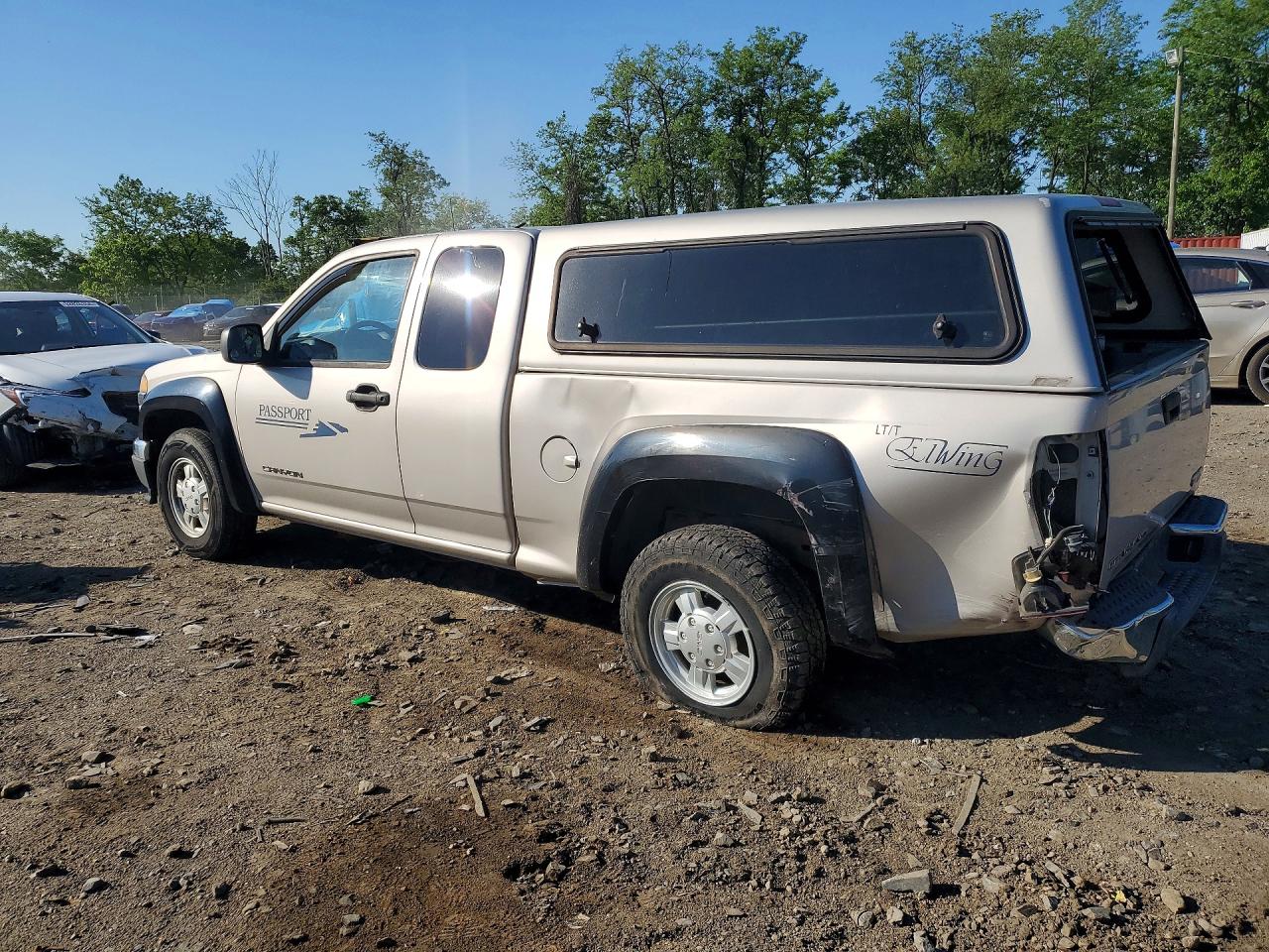 2004 Gmc Canyon Silver vin: 1GTCS196748141515