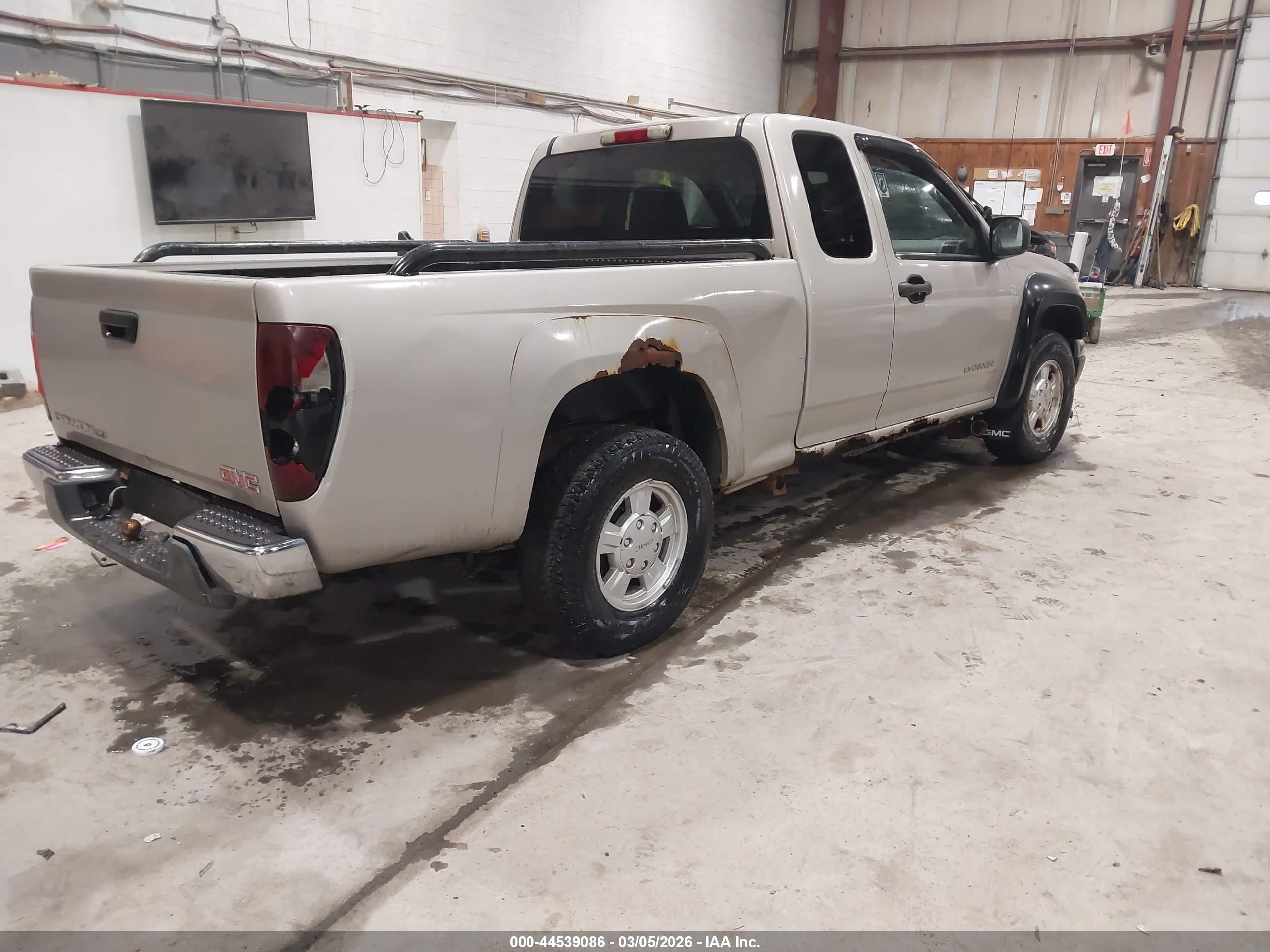 2005 Gmc Canyon Sle Tan vin: 1GTCS196858123736