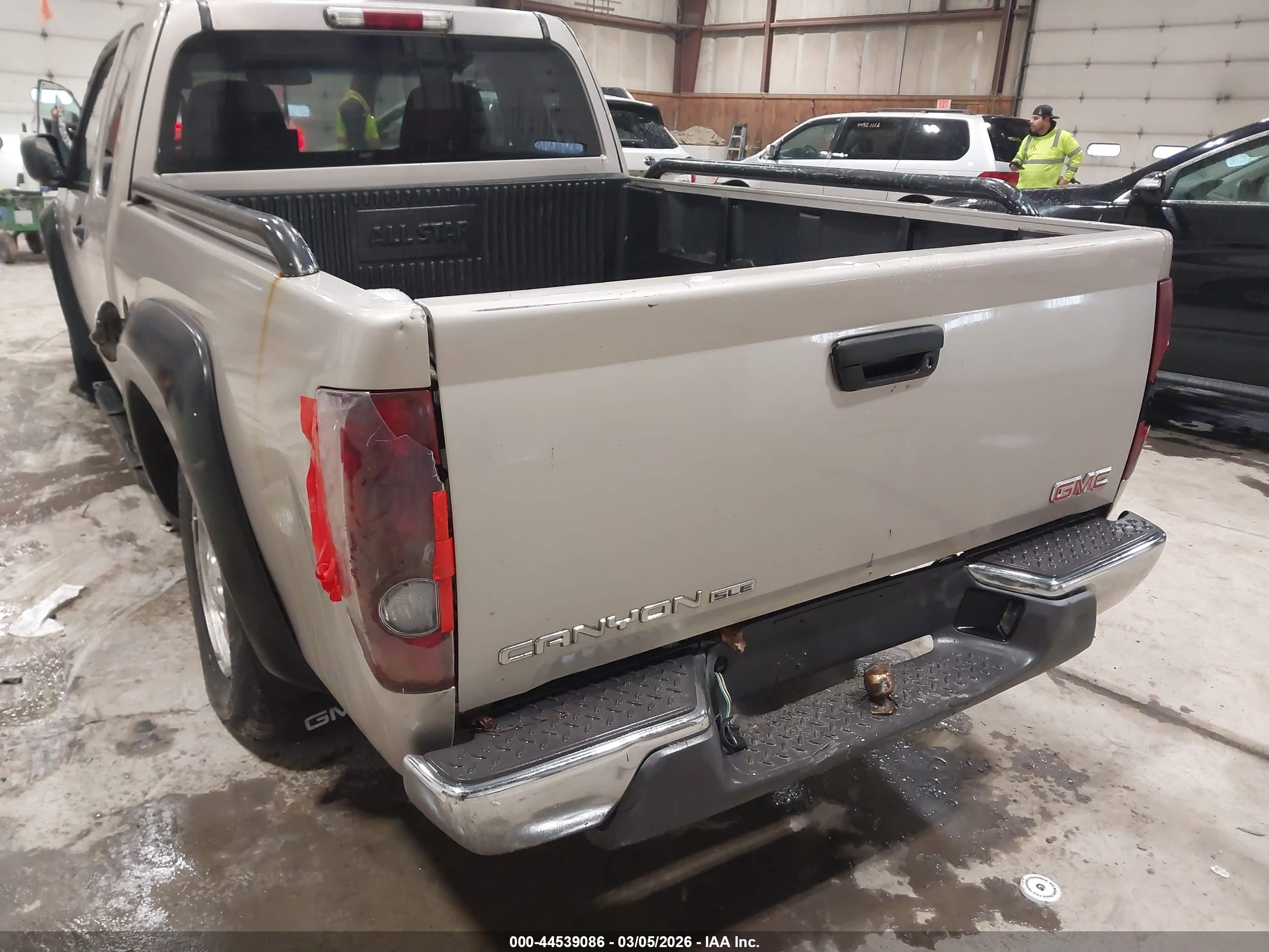 2005 Gmc Canyon Sle Tan vin: 1GTCS196858123736