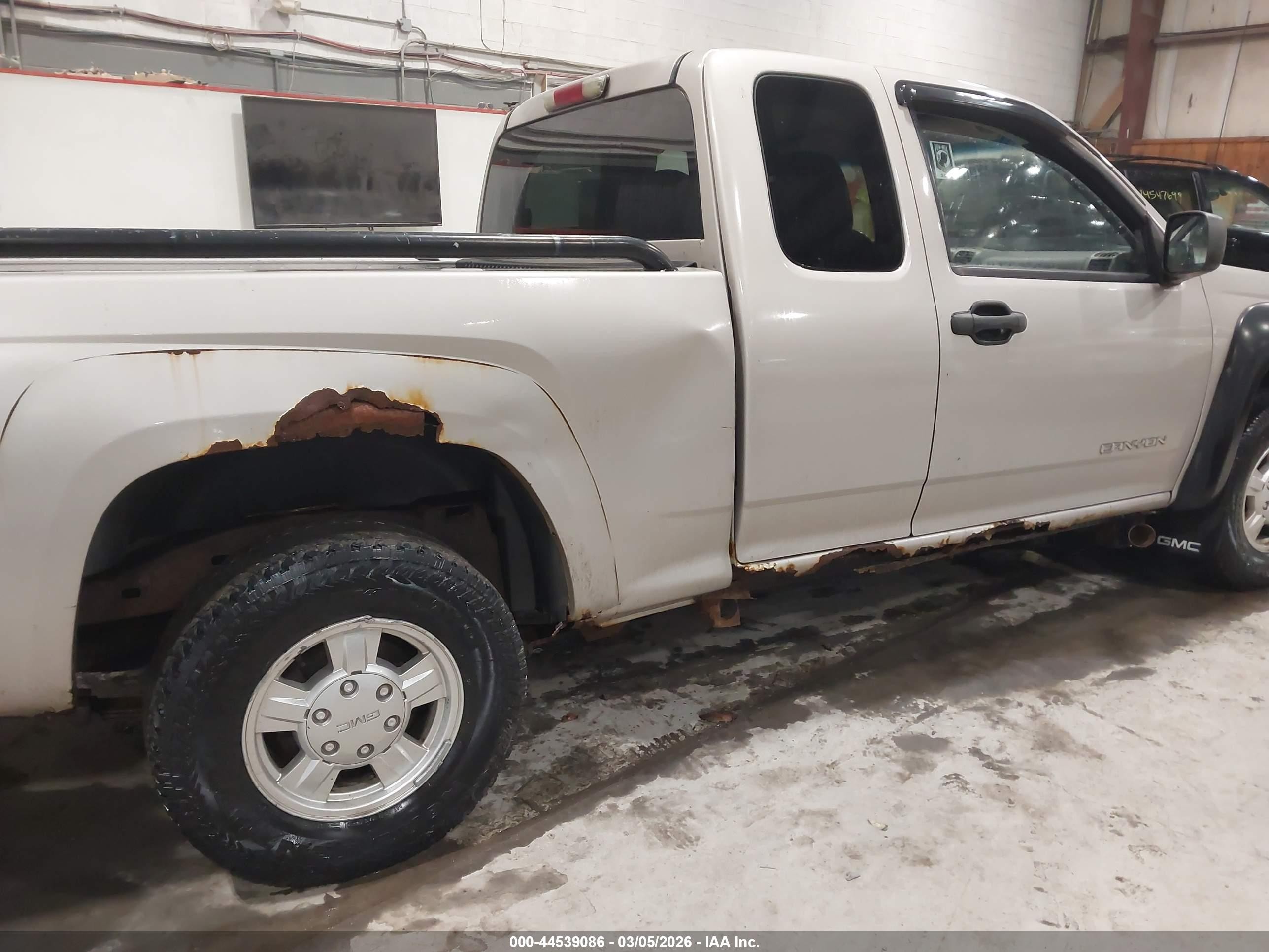 2005 Gmc Canyon Sle Tan vin: 1GTCS196858123736