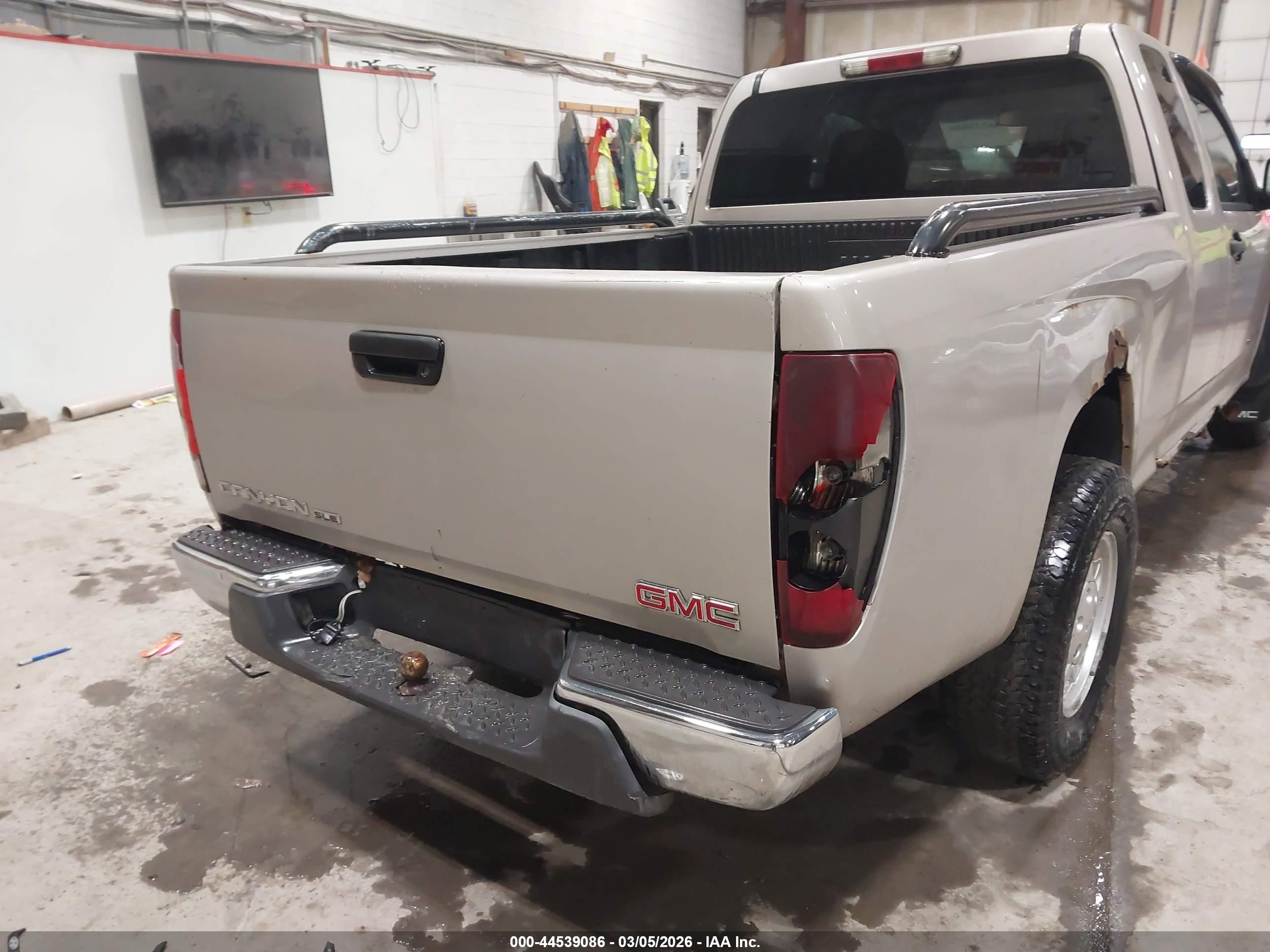 2005 Gmc Canyon Sle Tan vin: 1GTCS196858123736