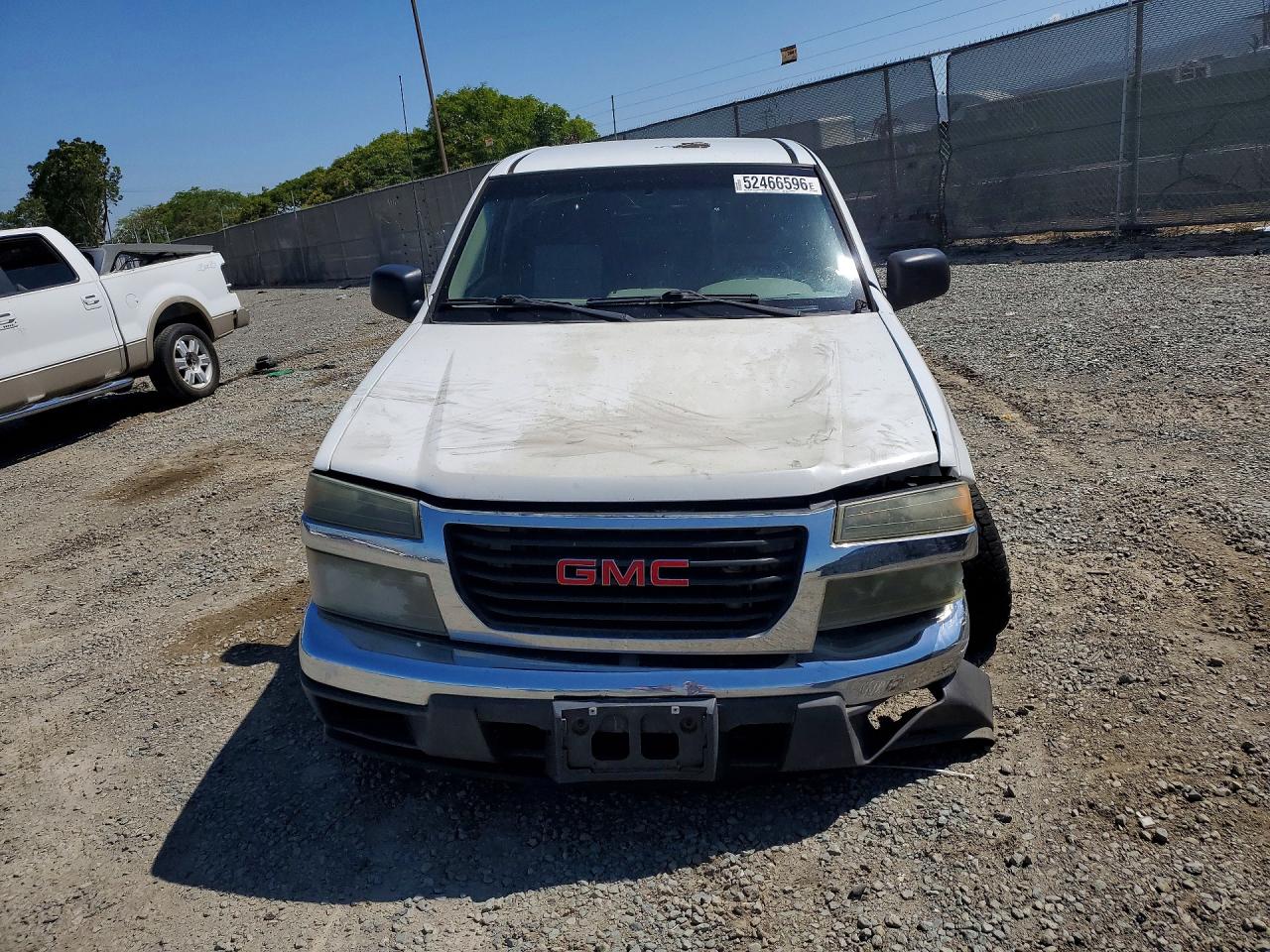 2005 Gmc Canyon White vin: 1GTCS198558246184