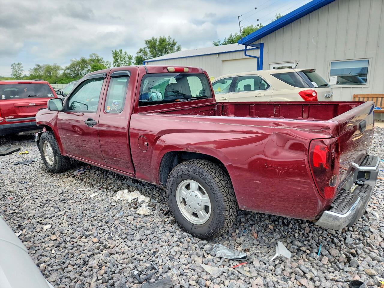 2007 Gmc Canyon Maroon vin: 1GTCS199278245389