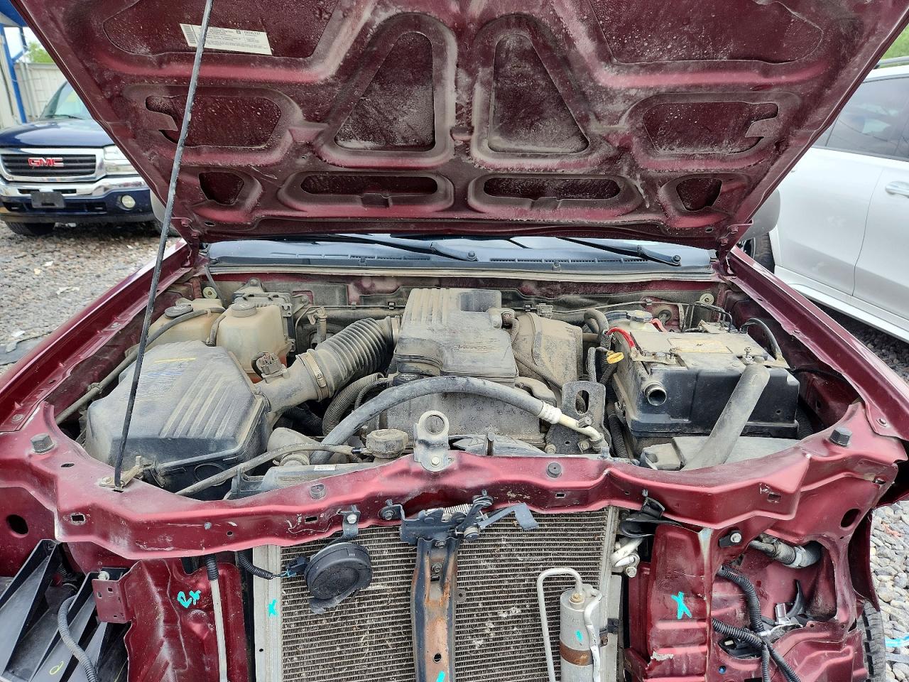 2007 Gmc Canyon Maroon vin: 1GTCS199278245389