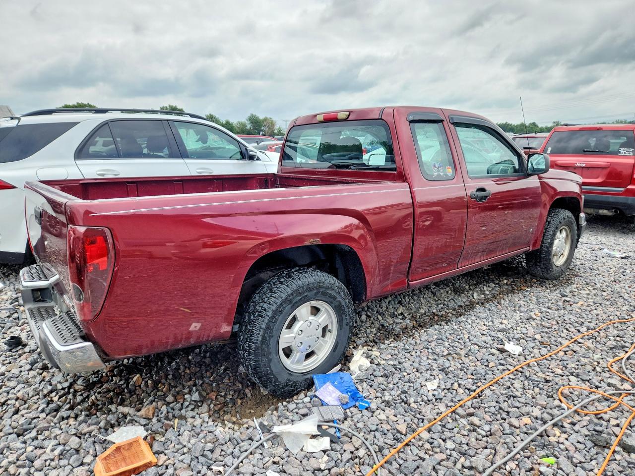 2007 Gmc Canyon Maroon vin: 1GTCS199278245389